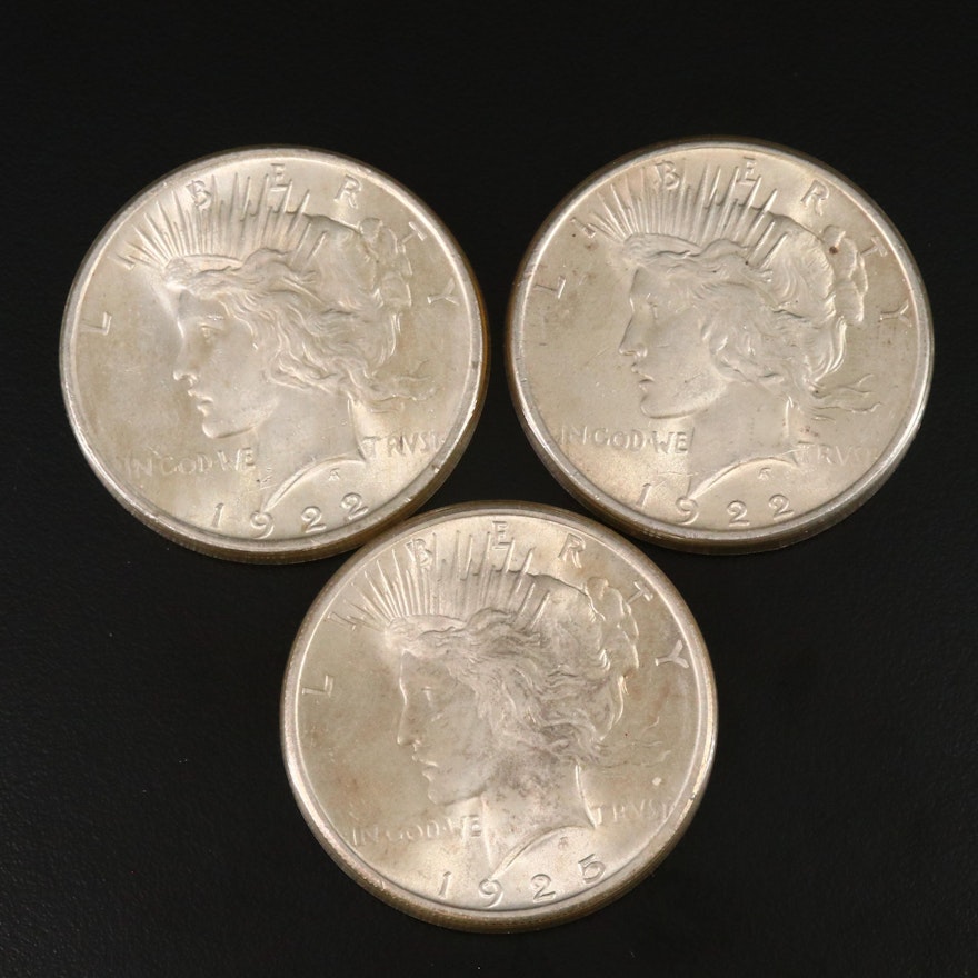 Uncirculated Silver Peace Dollars