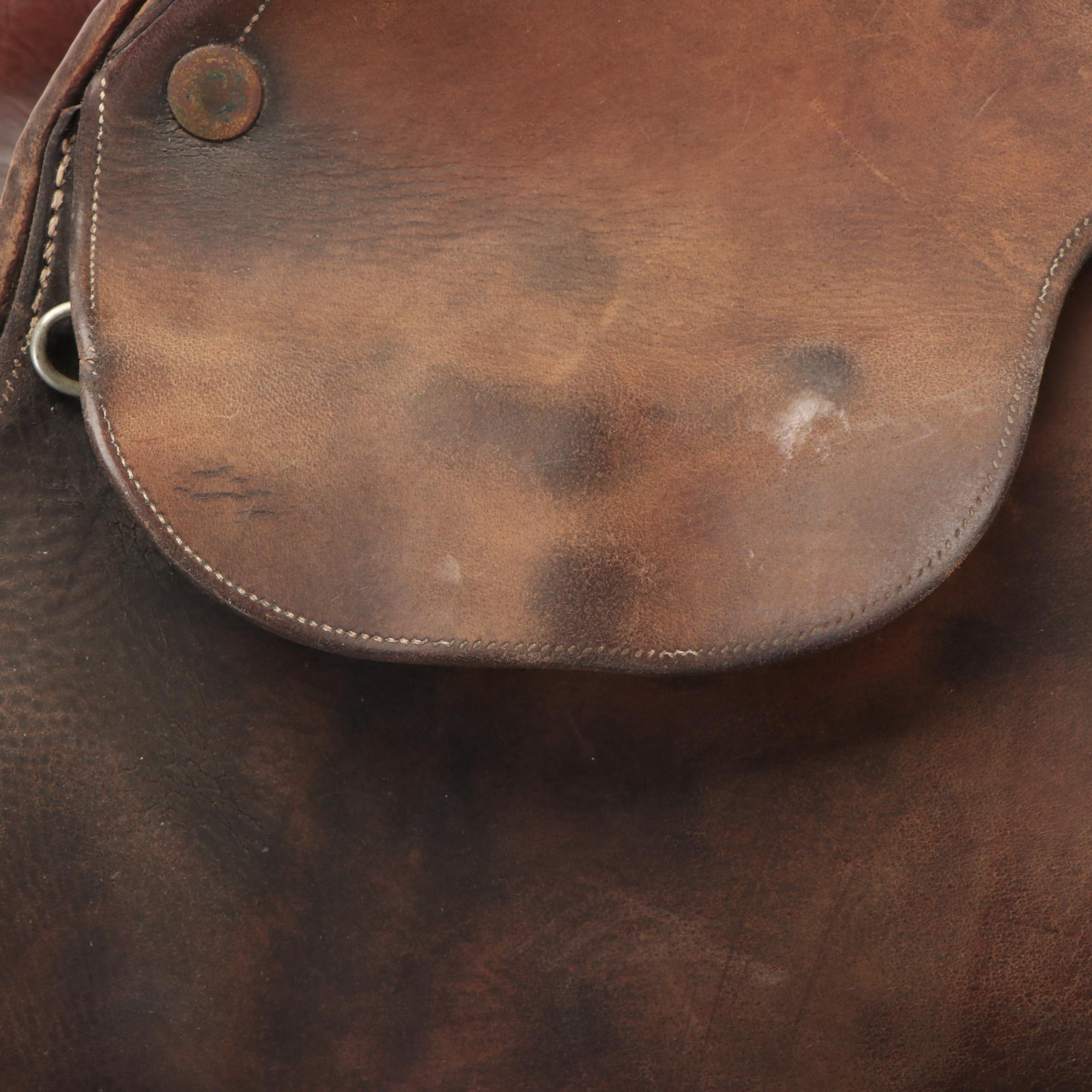 Hermès English Riding Saddle, Mid-20th Century