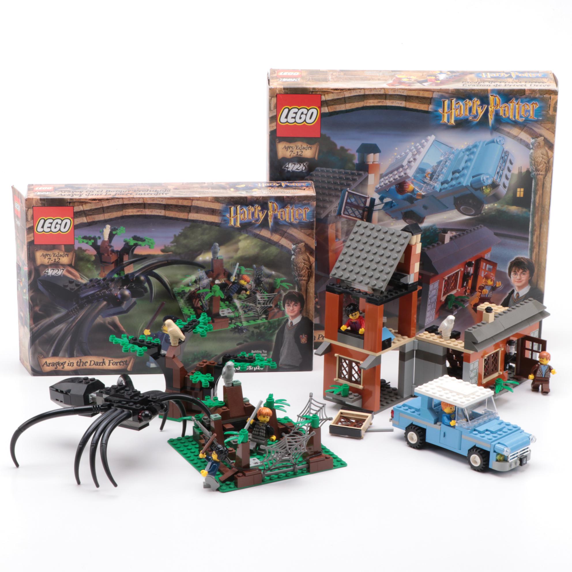 LEGO Harry Potter "Aragog in the Dark Forest" and "Escape from Privet Drive" Set