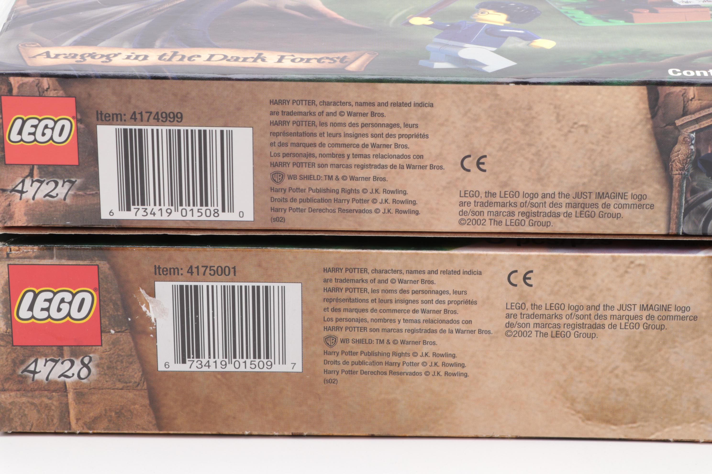 LEGO Harry Potter "Aragog in the Dark Forest" and "Escape from Privet Drive" Set