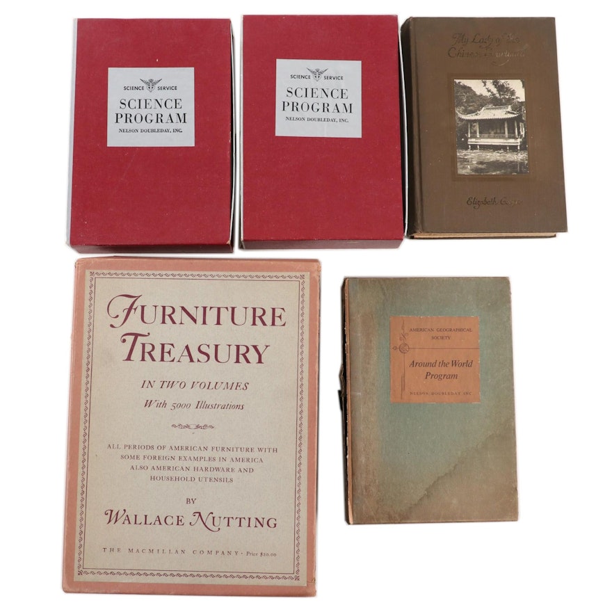 "Furniture Treasury" Two-Volume Set by Wallace Nutting and More