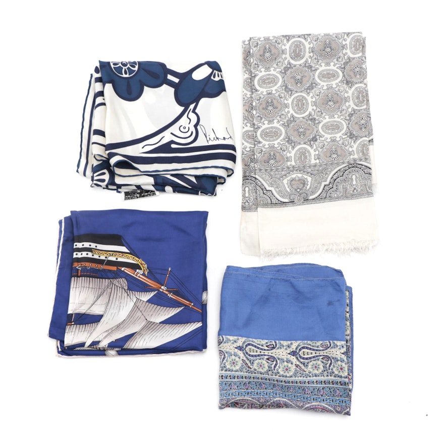 Liberty London, Richard Allan and Other Silk Scarves