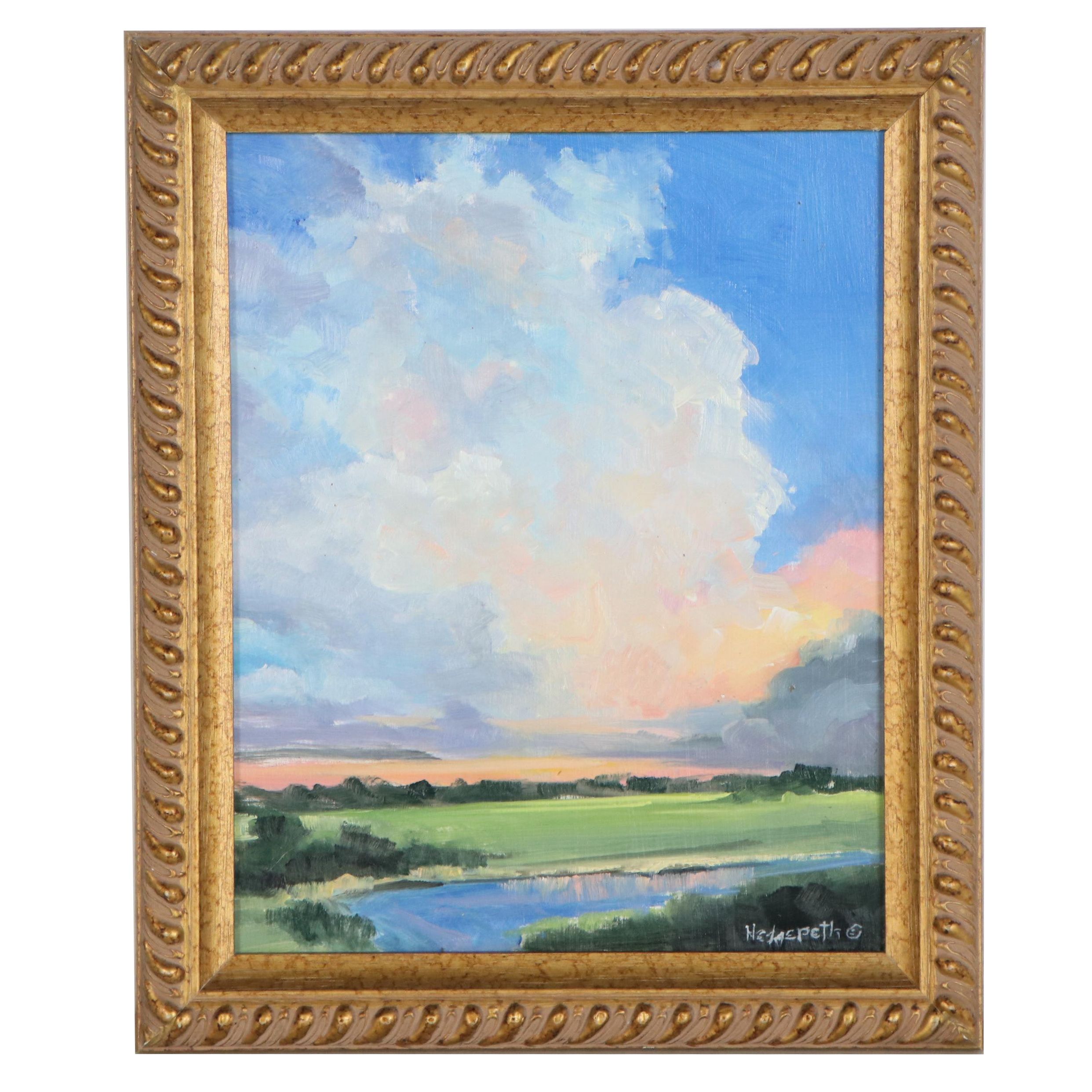 Stephen Hedgepeth Oil Painting "Sunrise," 2020