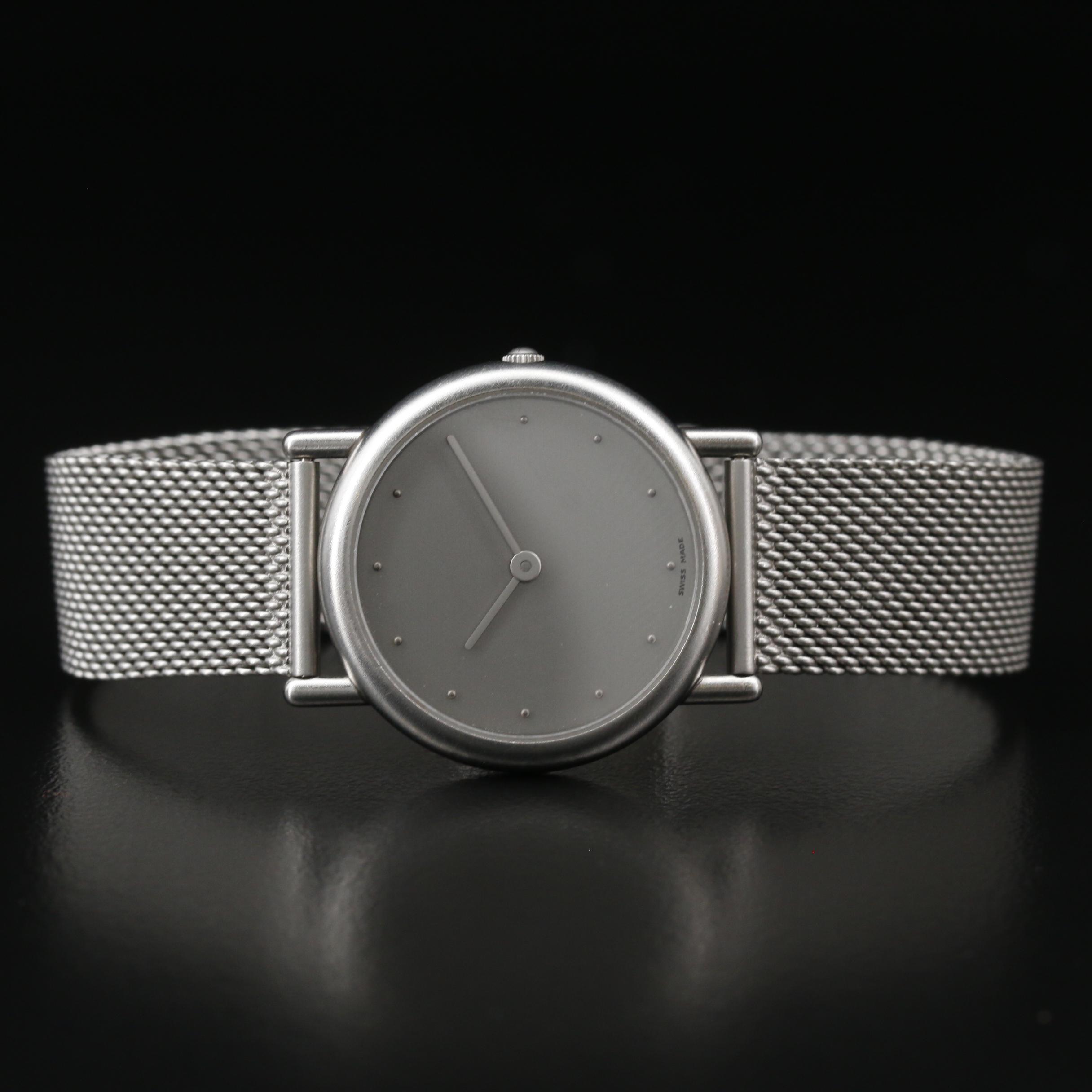 Georg Jensen Stainless Steel Quartz Watch