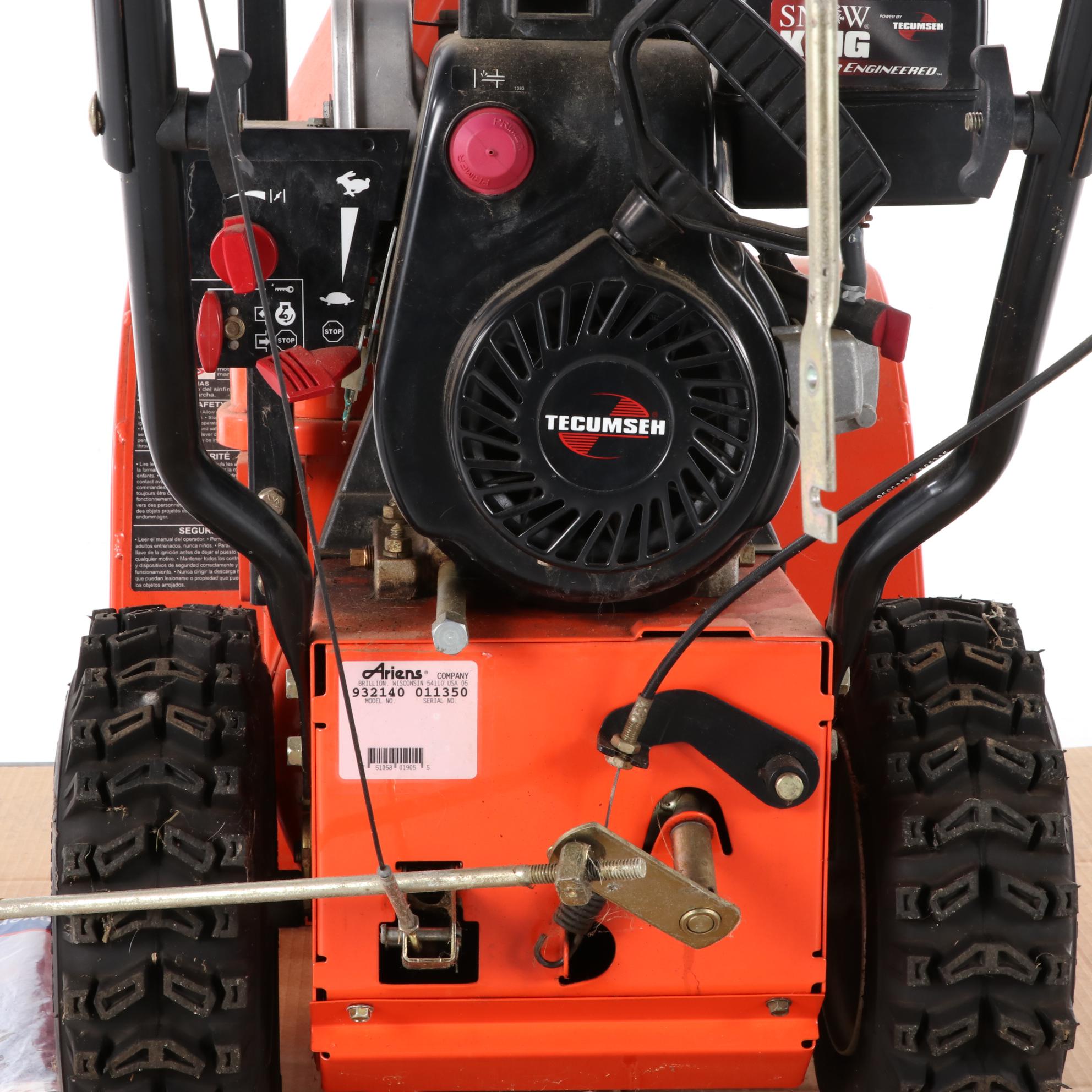 Ariens 5520 5.5 HP 2-Stage Snow Thrower with Tecumseh Gas Powered Engine