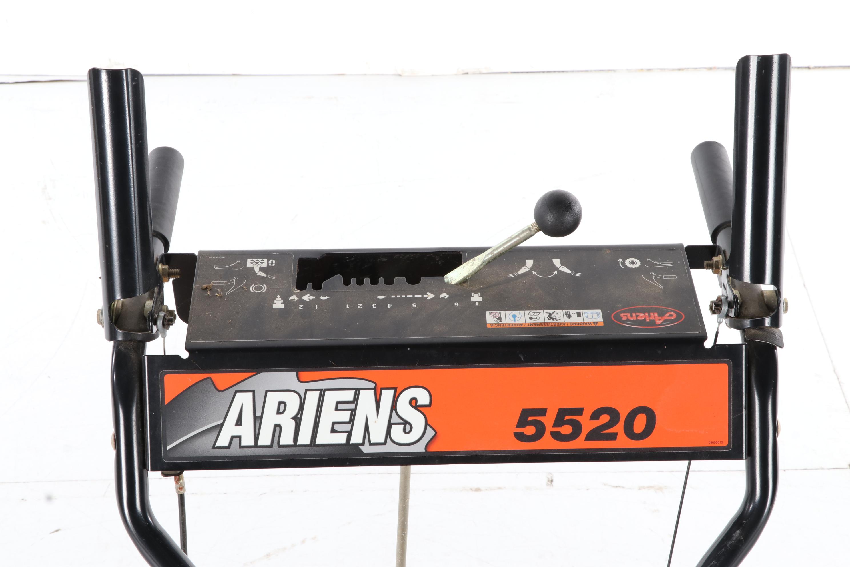 Ariens 5520 5.5 HP 2-Stage Snow Thrower with Tecumseh Gas Powered Engine