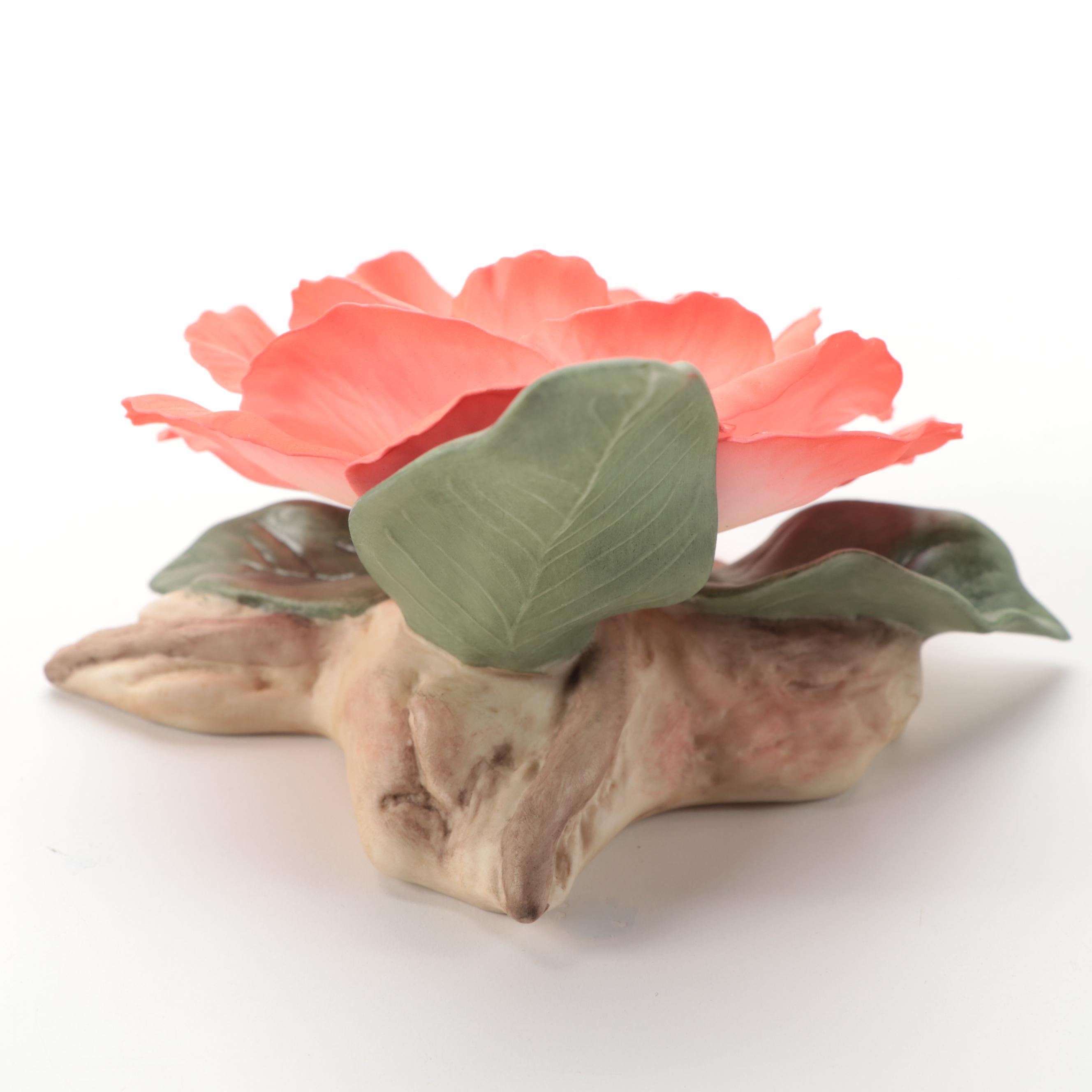 Boehm "Joyful Bells Camellia" Porcelain Figurine, 1993