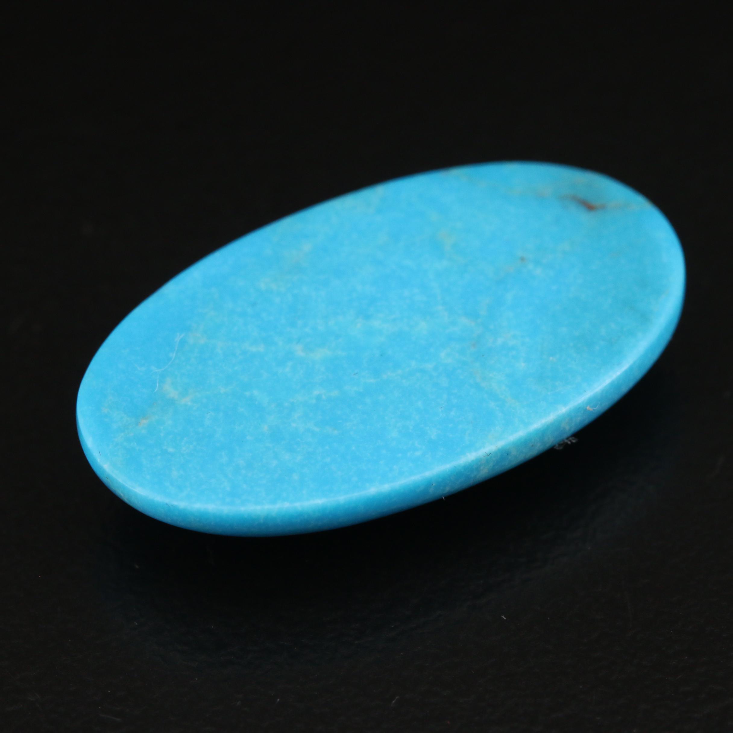 Loose Oval Turquoise Cabochon