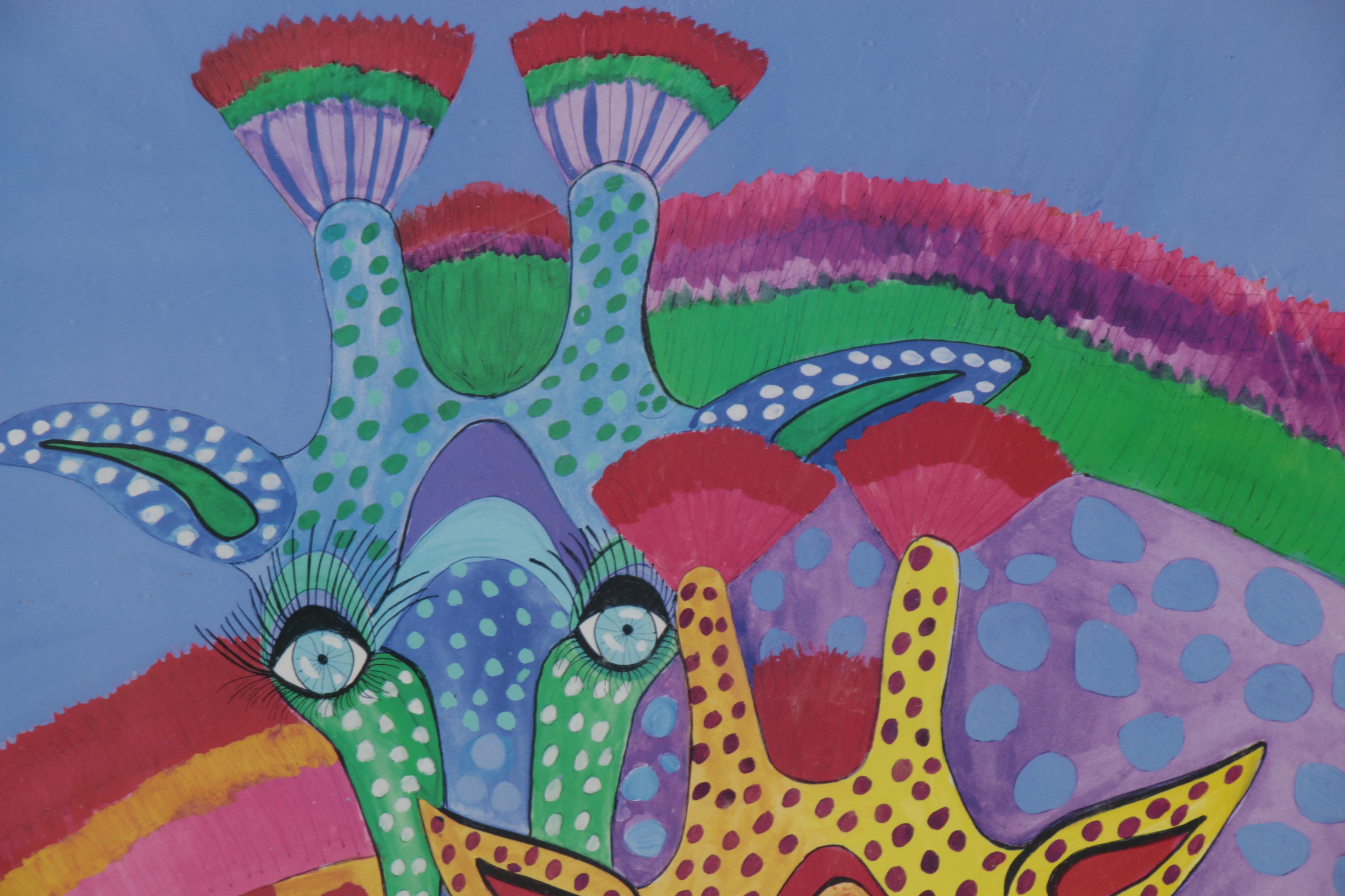 Betsey Fowler Offset Lithograph "I Love You," 2000