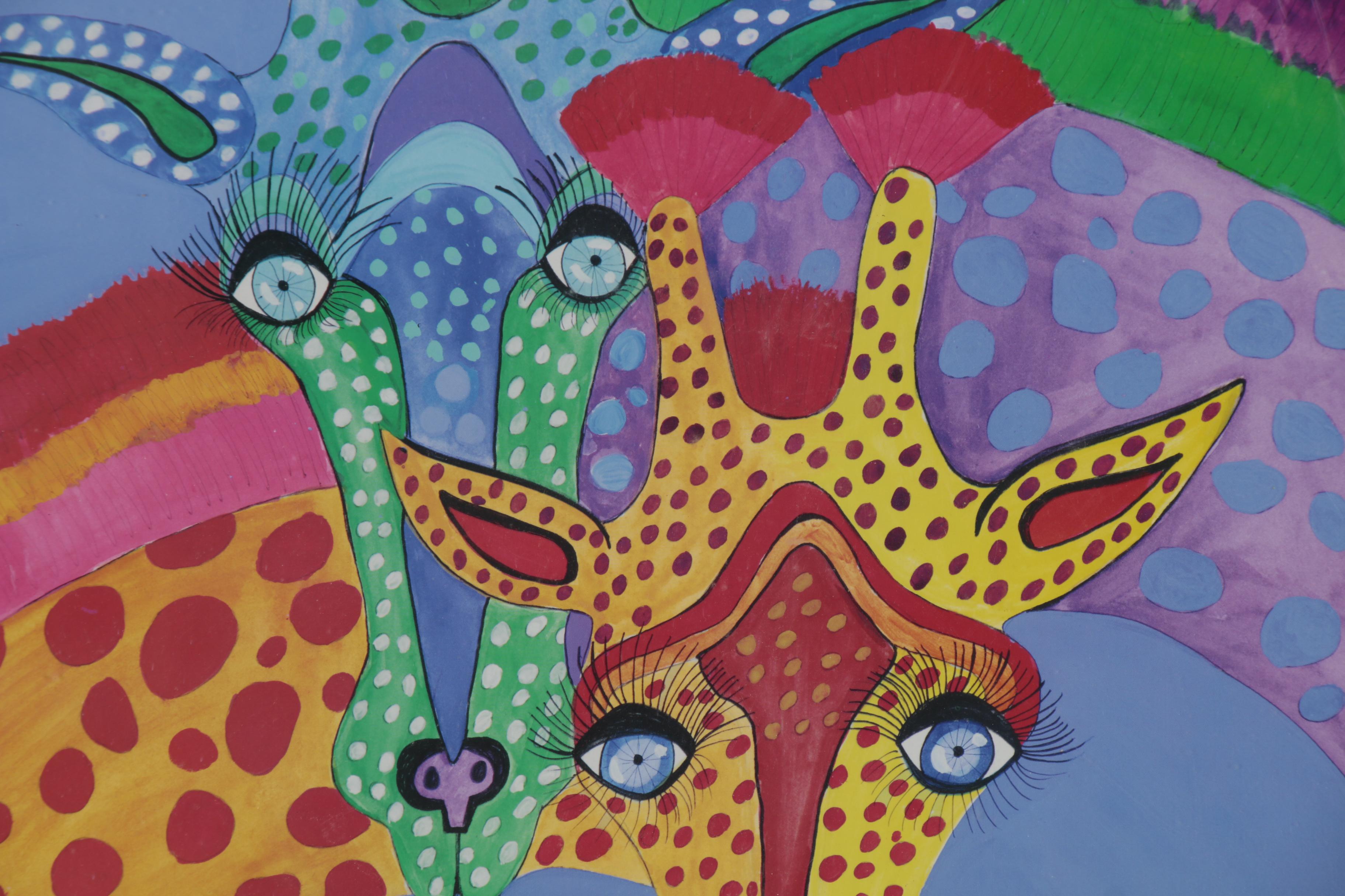 Betsey Fowler Offset Lithograph "I Love You," 2000