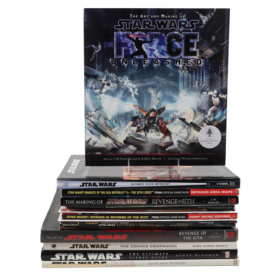 "Star Wars" Books Including Visual Dictionaries, Movie Storybooks, and More