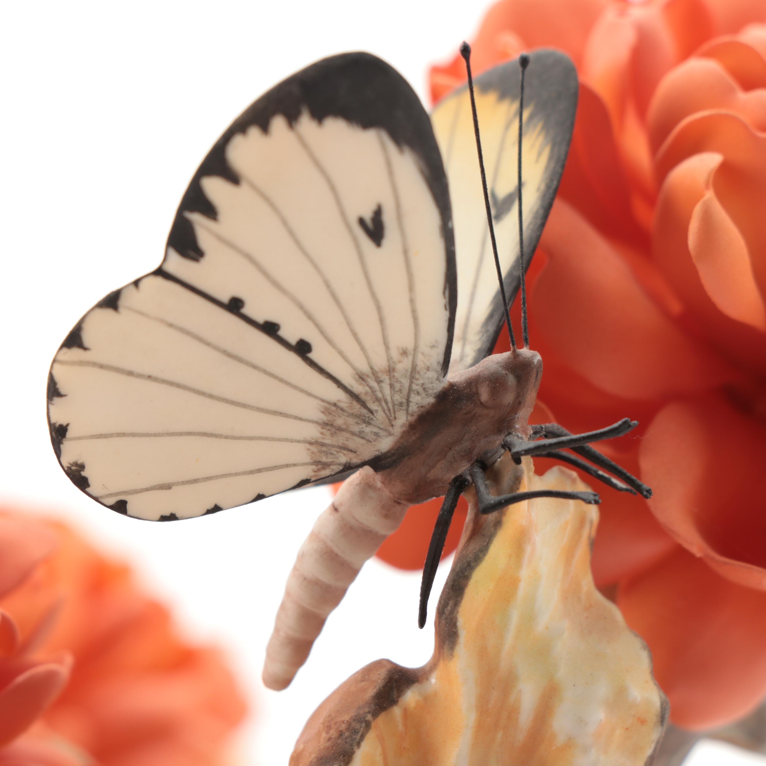 Boehm "Marigolds" Porcelain Figurine with Other Boehm Figurines