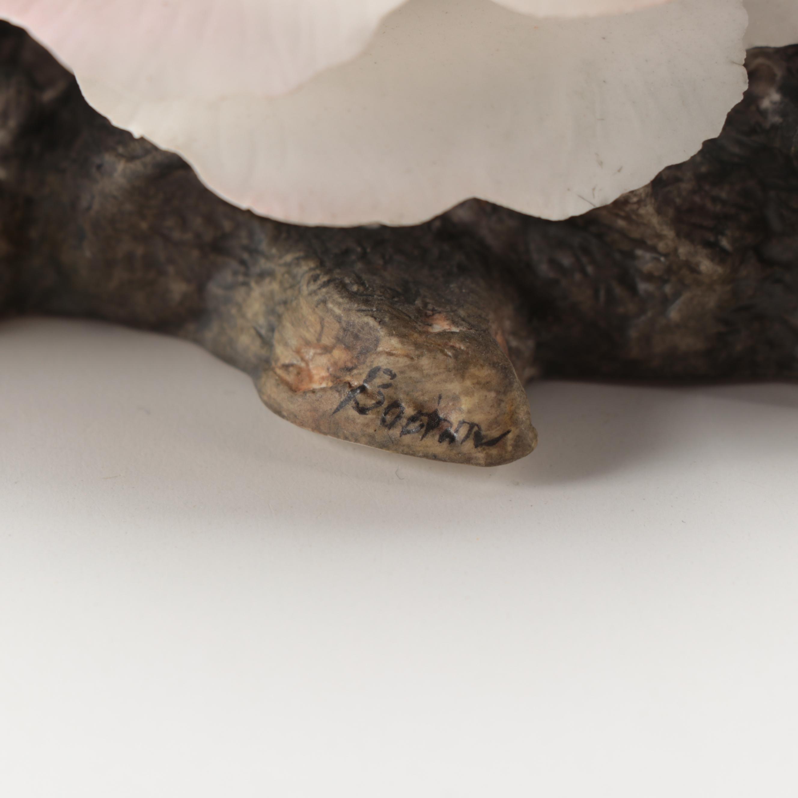 Boehm "Marigolds" Porcelain Figurine with Other Boehm Figurines