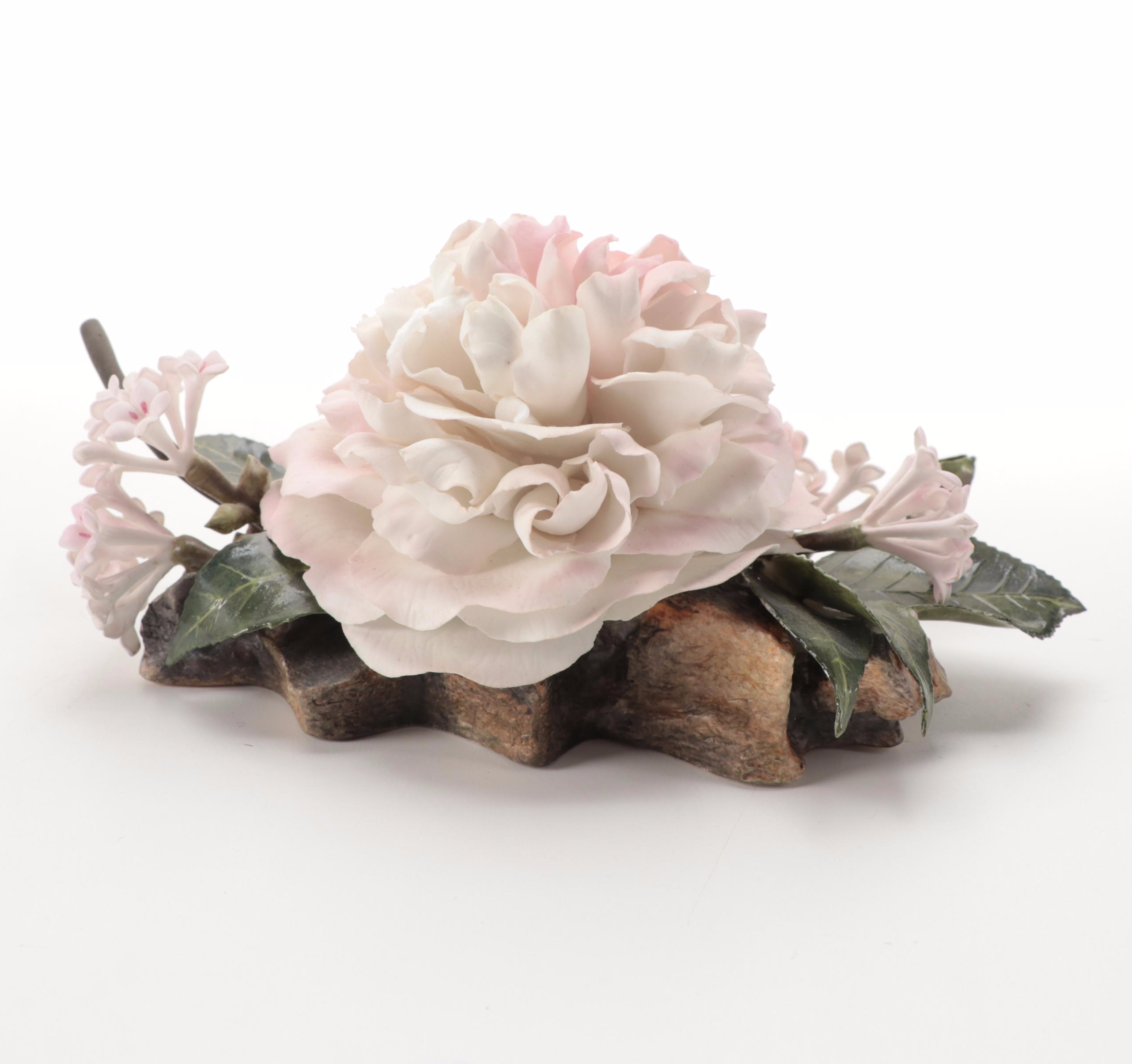 Boehm "Marigolds" Porcelain Figurine with Other Boehm Figurines