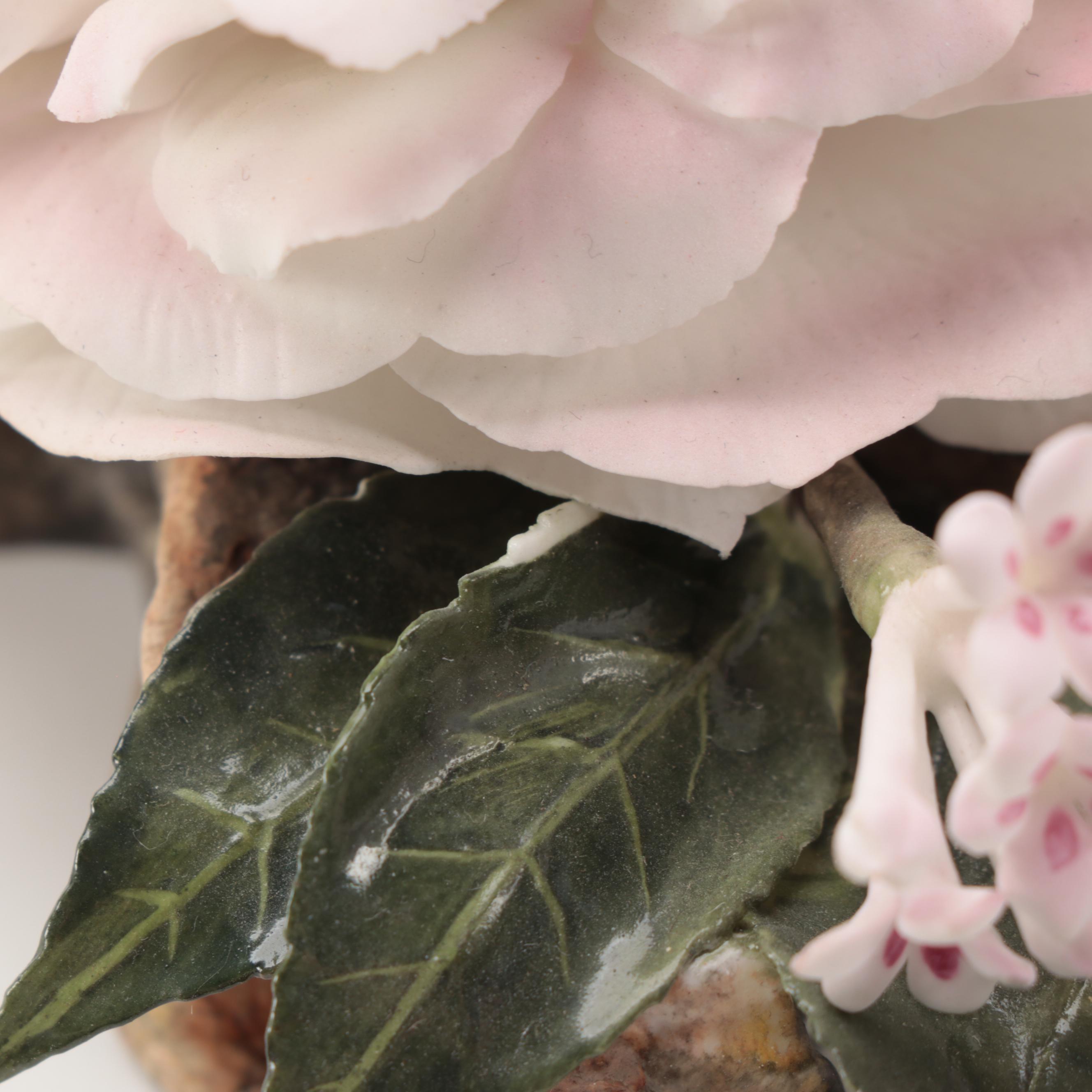 Boehm "Marigolds" Porcelain Figurine with Other Boehm Figurines