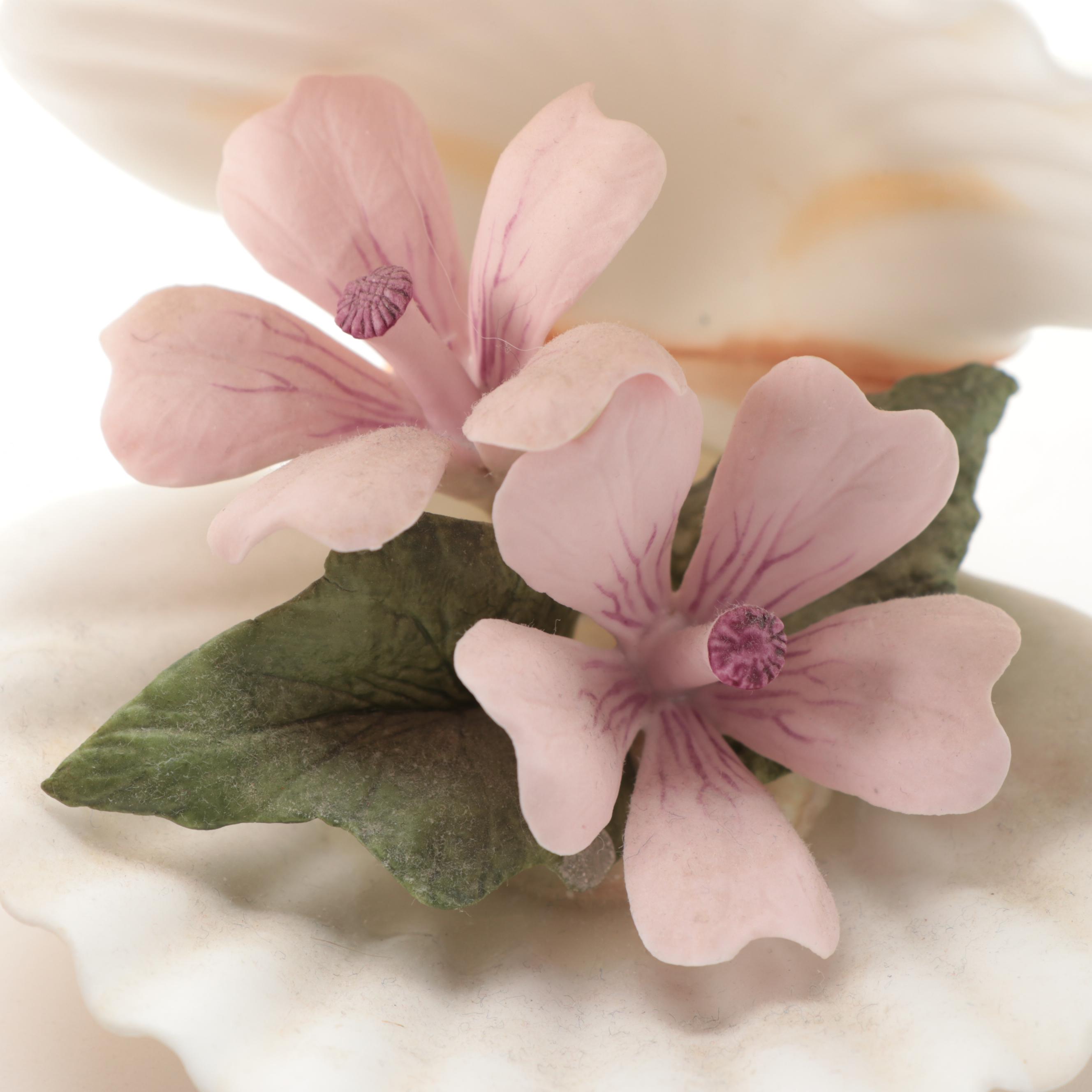 Boehm "Marigolds" Porcelain Figurine with Other Boehm Figurines