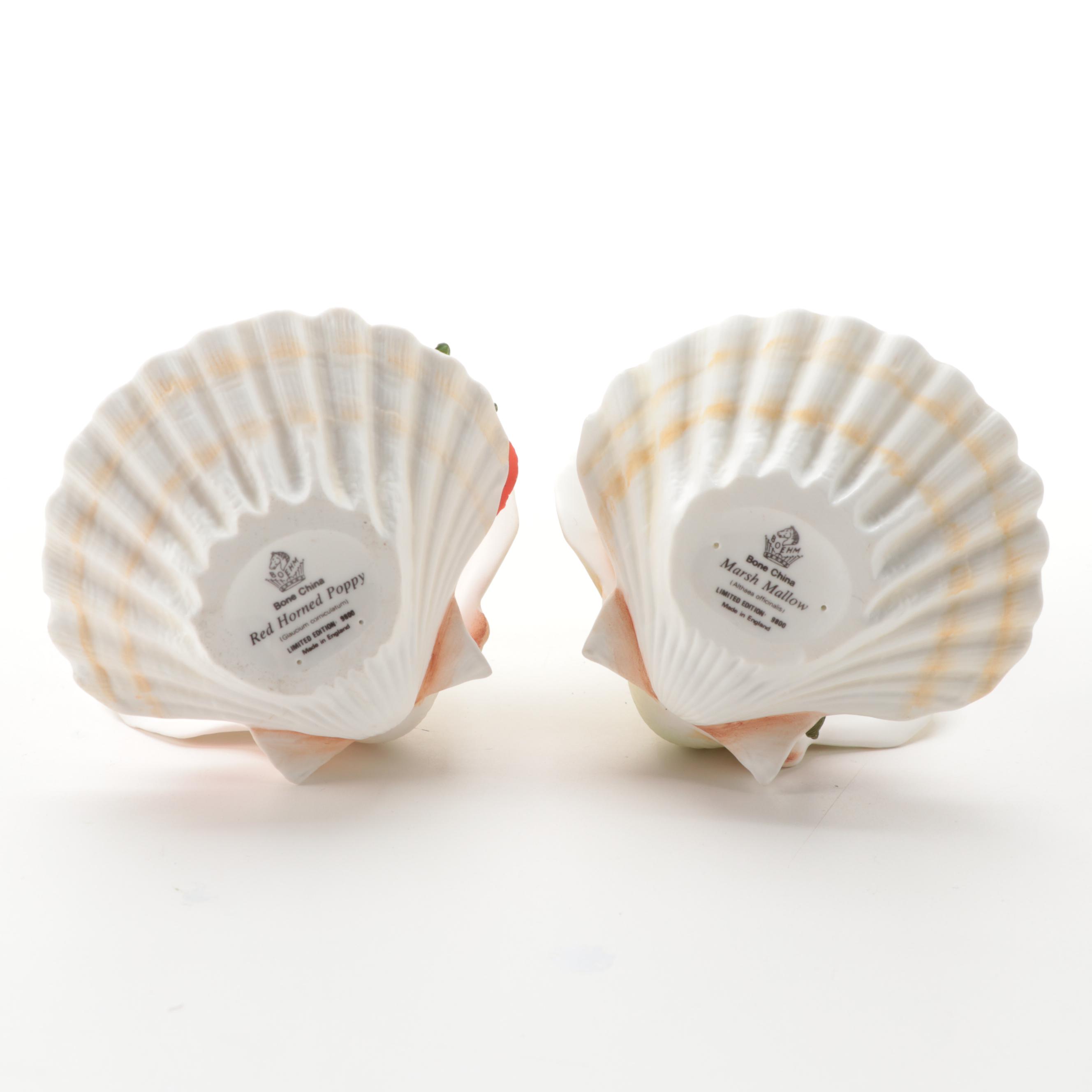 Boehm "Marigolds" Porcelain Figurine with Other Boehm Figurines