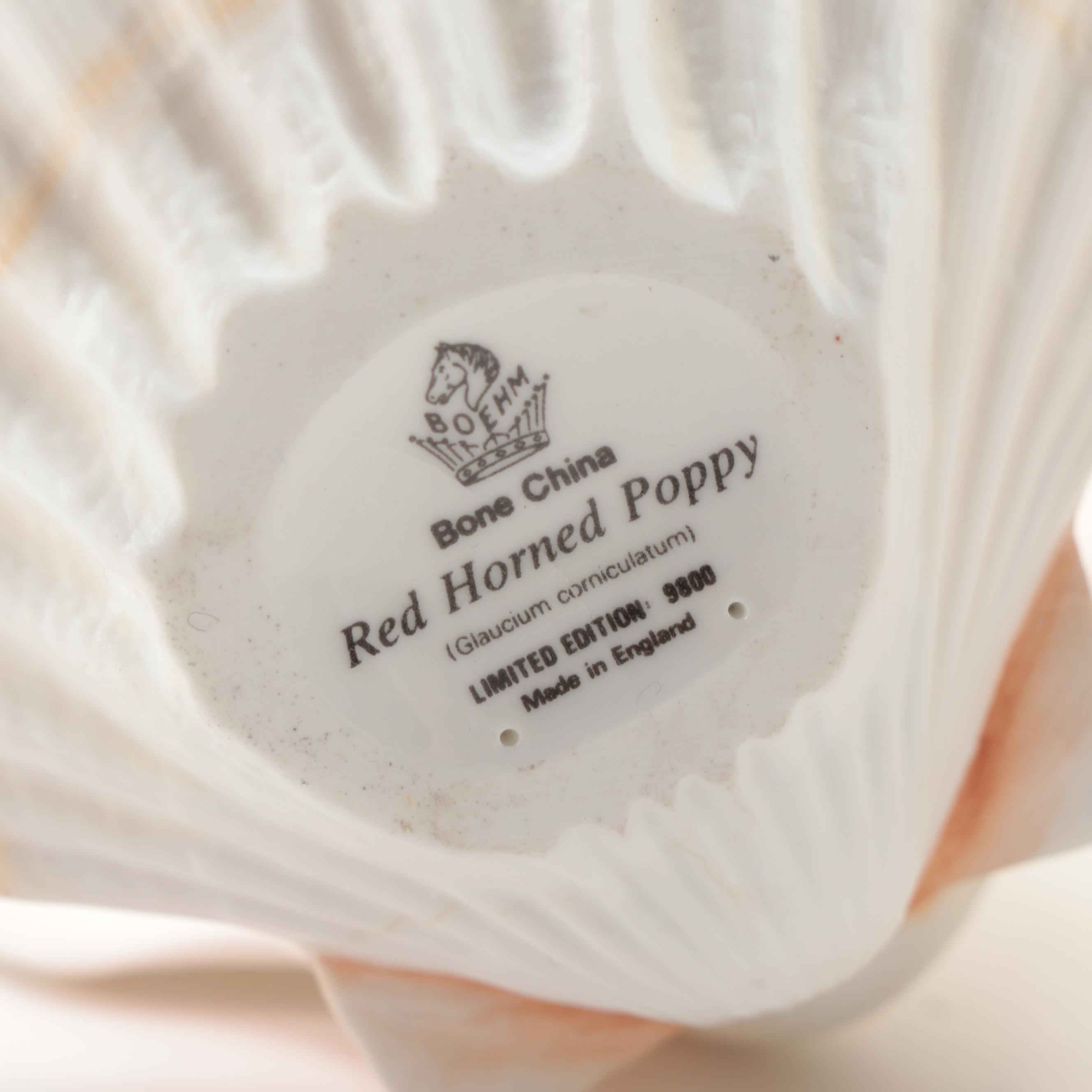 Boehm "Marigolds" Porcelain Figurine with Other Boehm Figurines