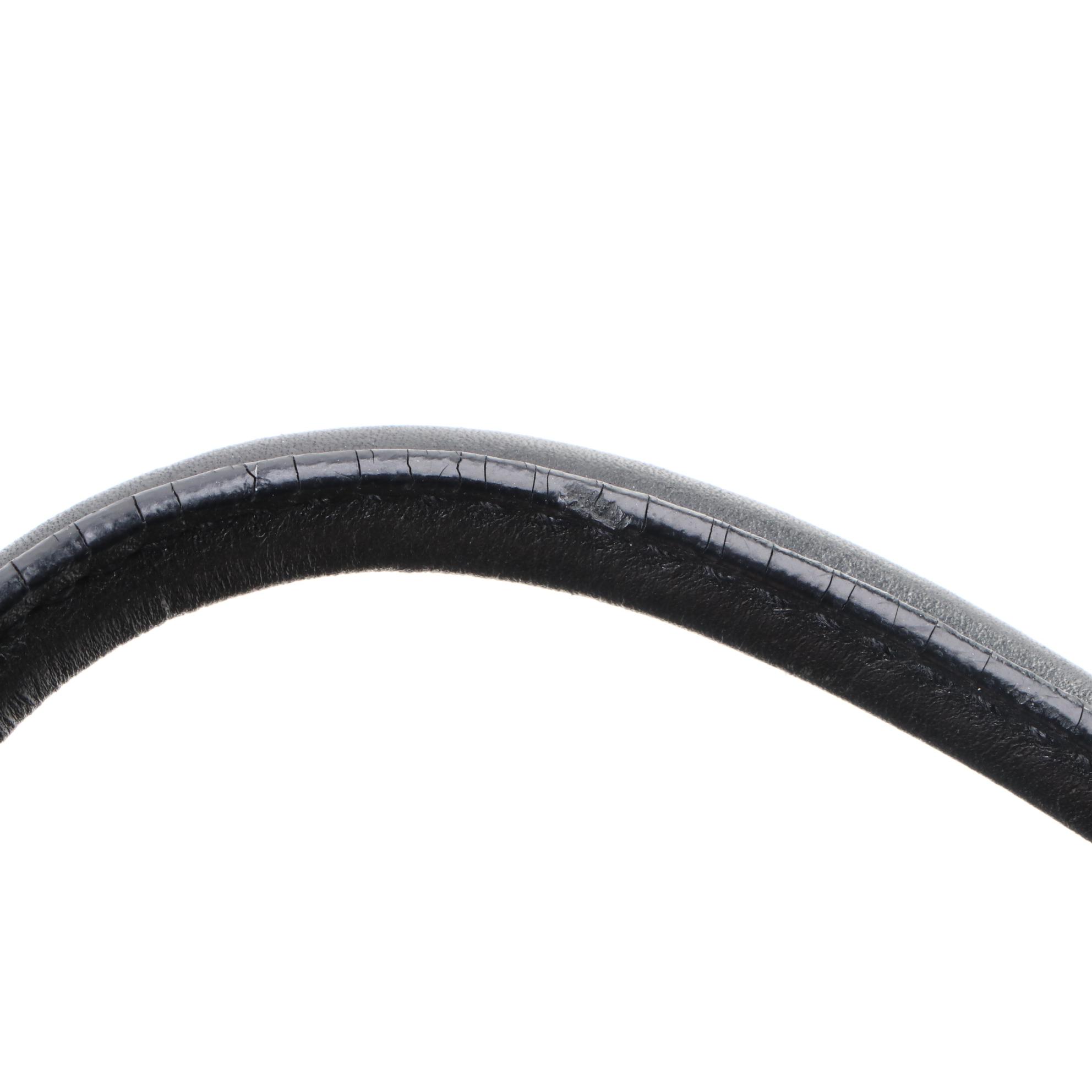 Prada Vitello Easy Black Leather Shoulder Bag