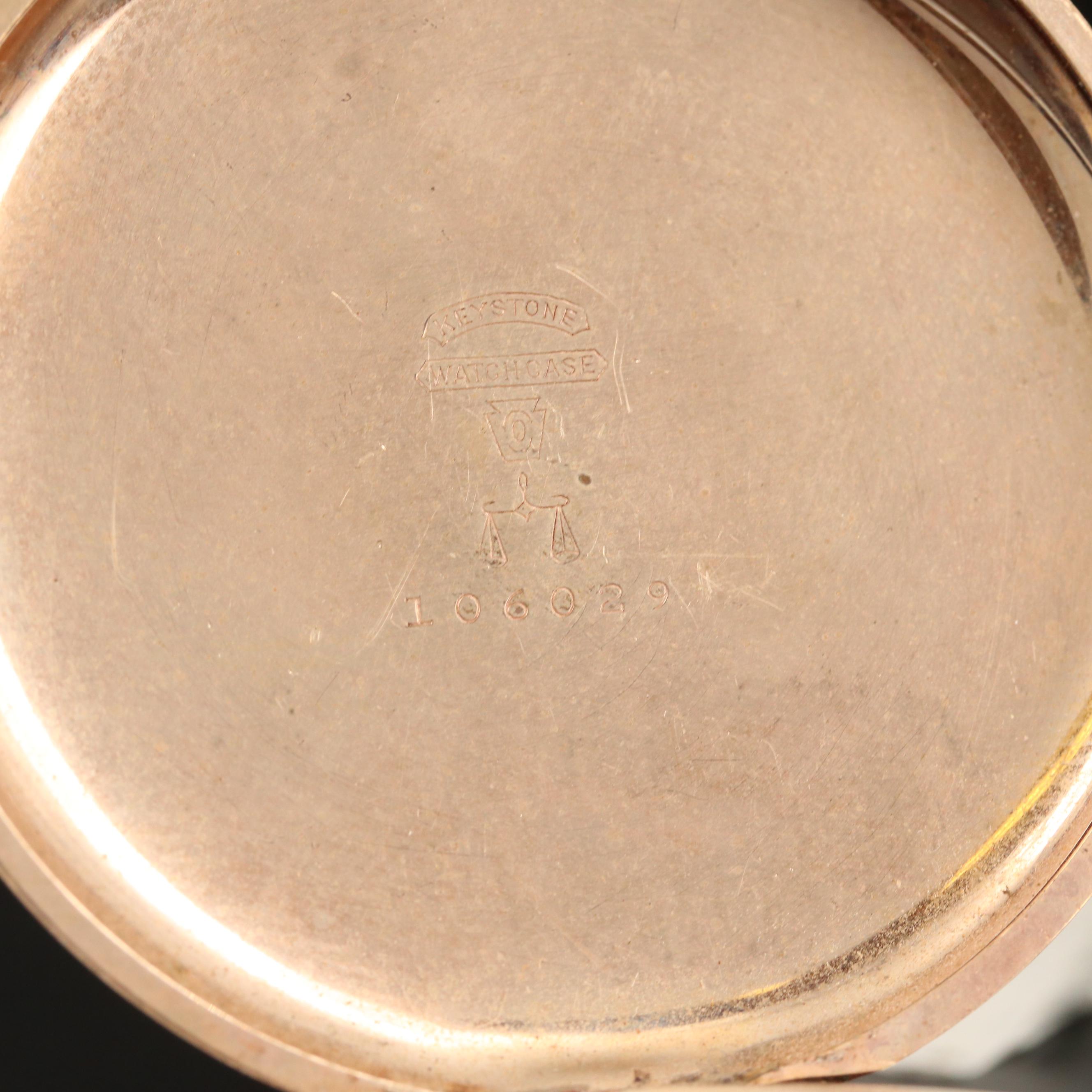 Swiss Imperial & A. Hampden American Gold Filled Pocket Watches