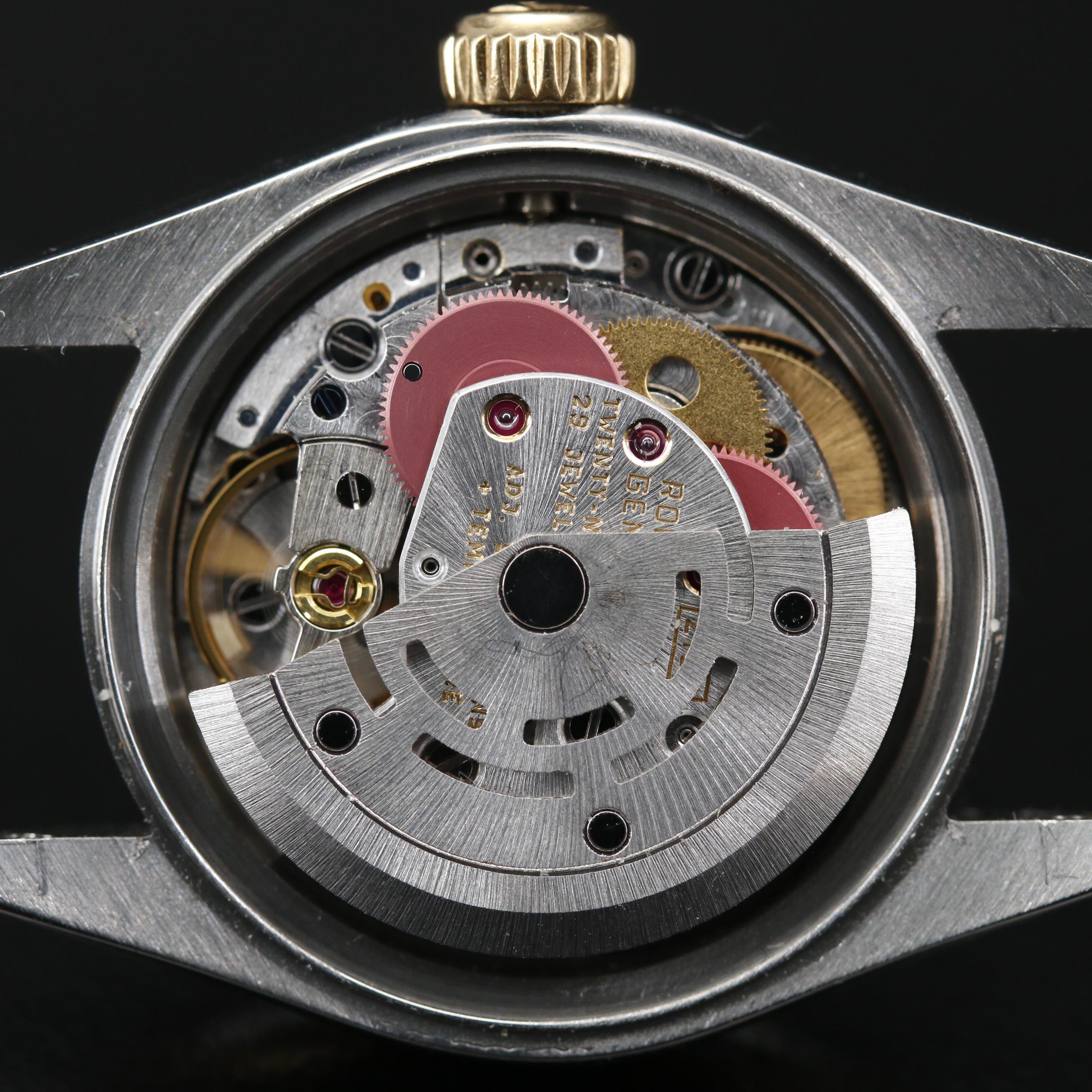 1987 Rolex "Datejust" 18K Yellow Gold and Stainless Steel Diamond Watch