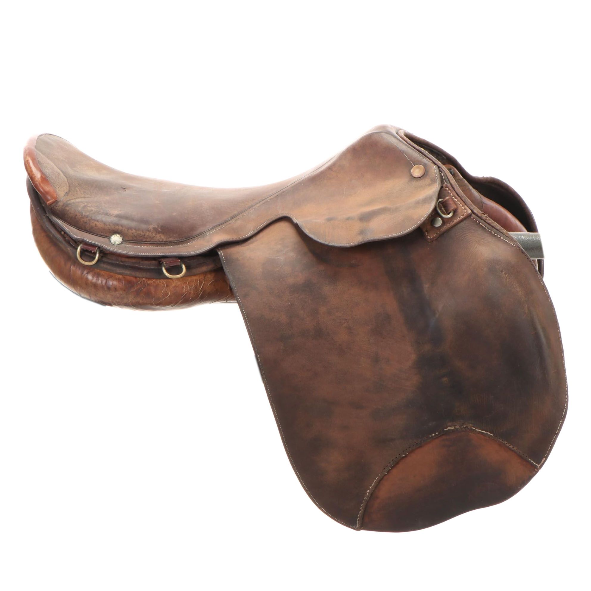 Hermès English Riding Saddle, Mid-20th Century