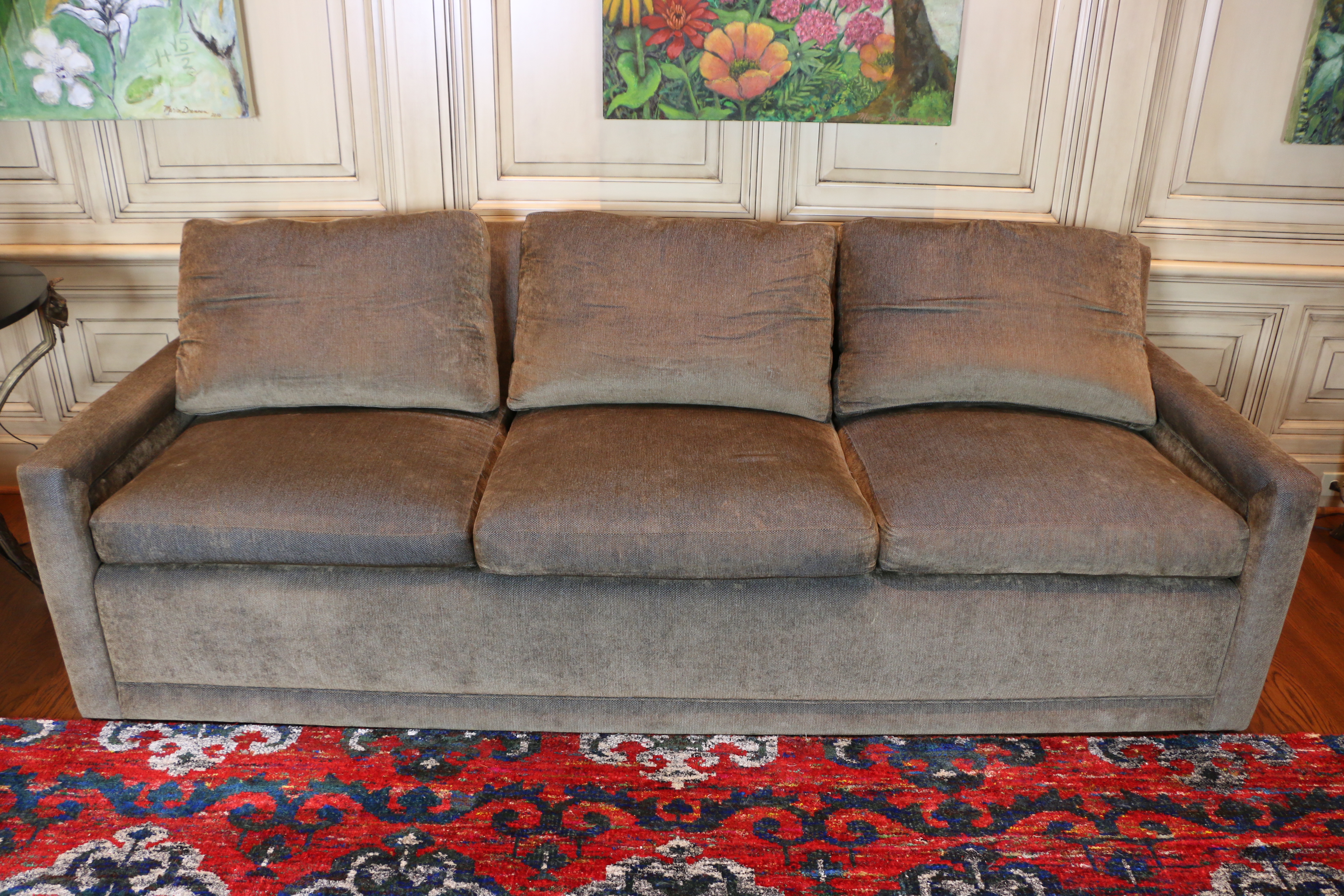 Manzanares Furniture Sofa with Down Cushions