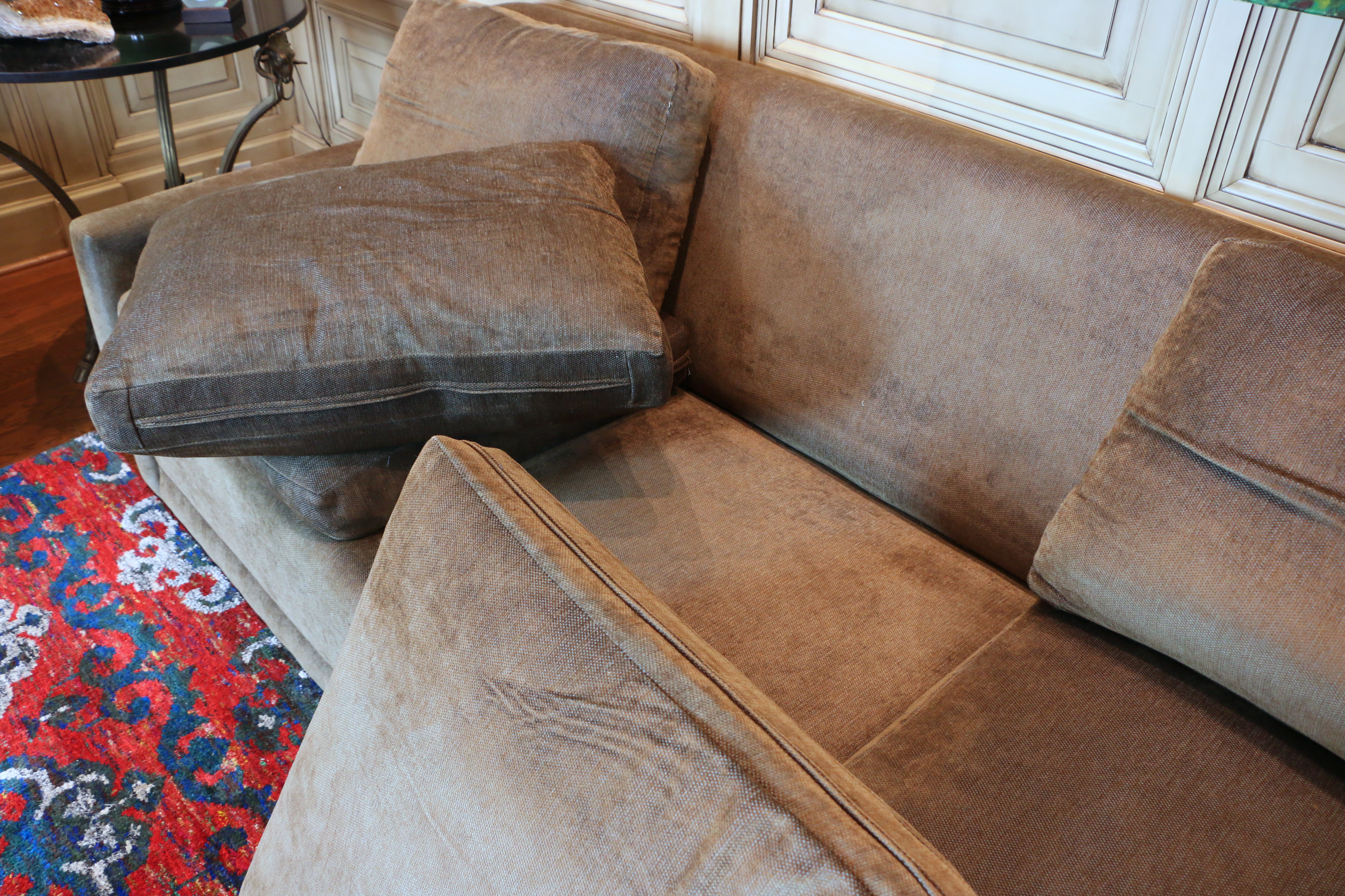 Manzanares Furniture Sofa with Down Cushions