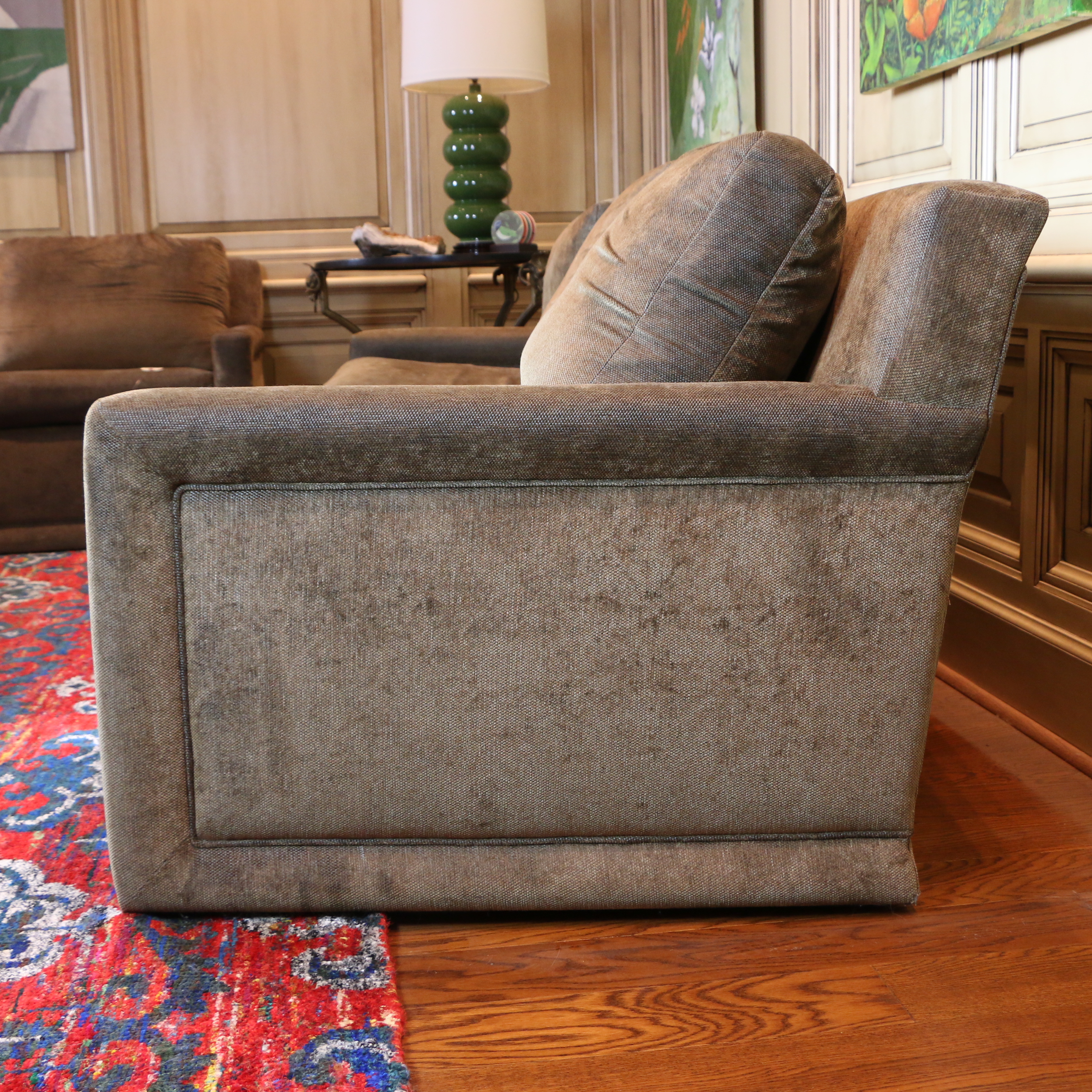 Manzanares Furniture Sofa with Down Cushions