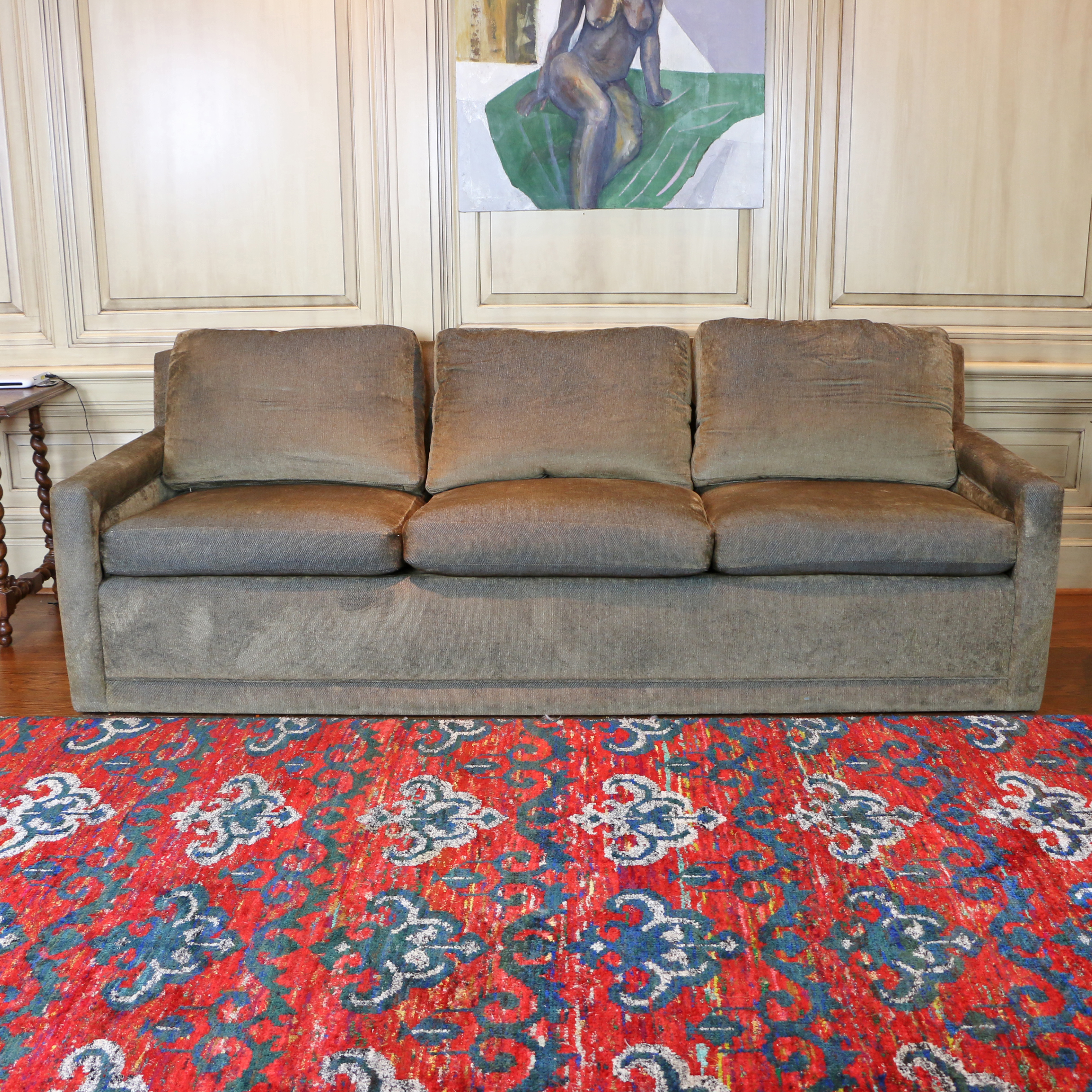 Manzanares Furniture Sofa with Down Cushions