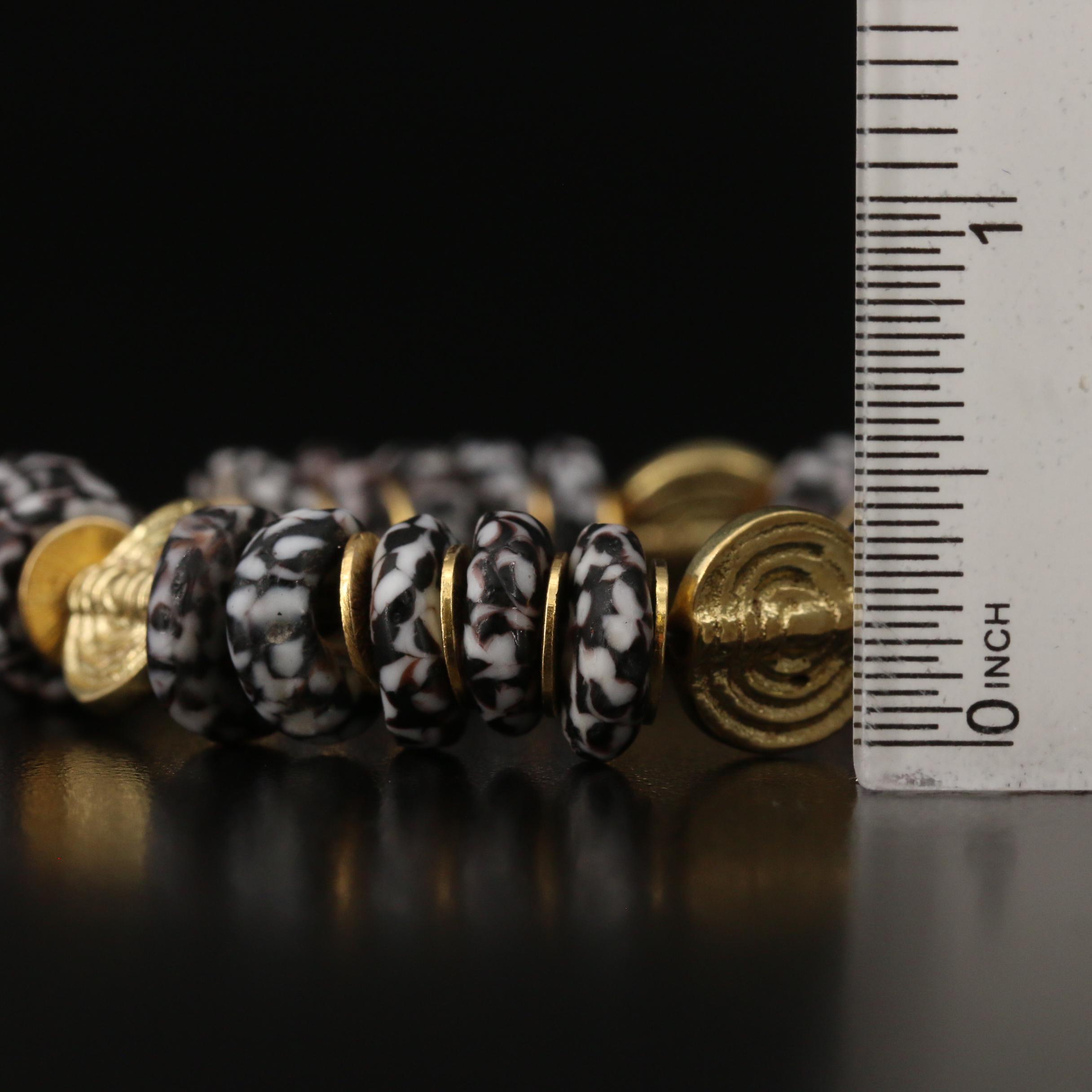 5th & Arrow Agate and Glass Expandable Bracelets