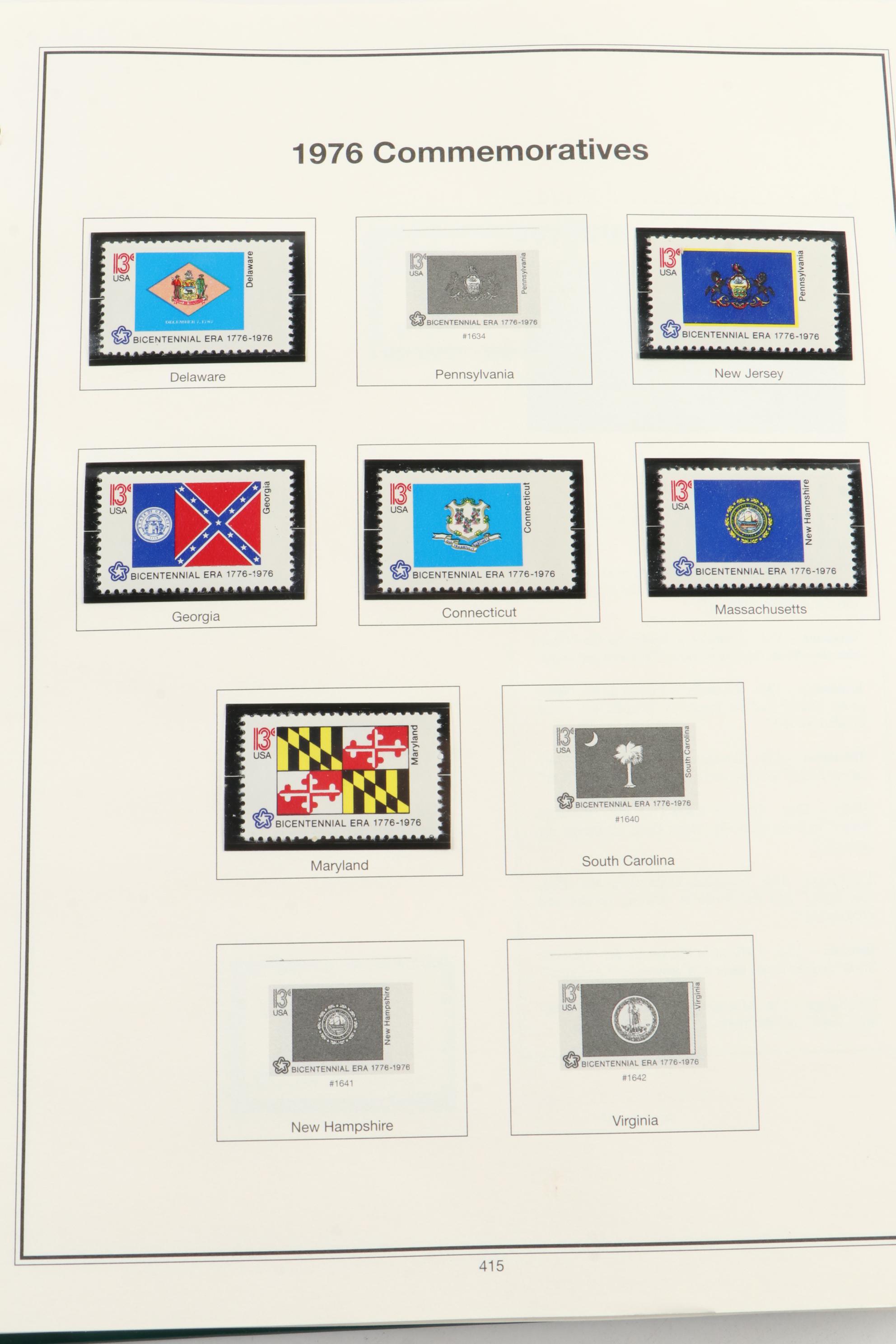 "American Heirloom Collection of United States Stamps."