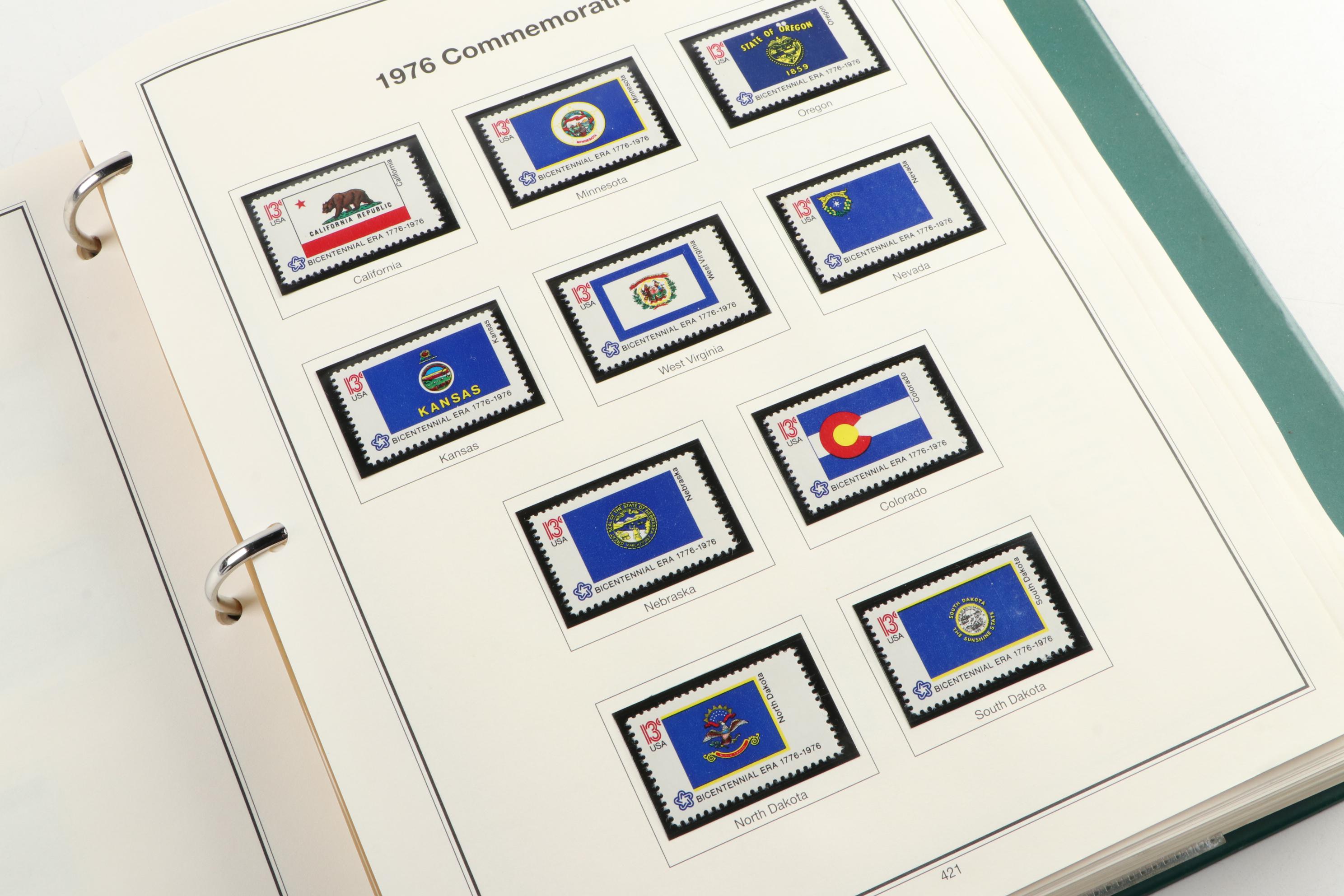 "American Heirloom Collection of United States Stamps."