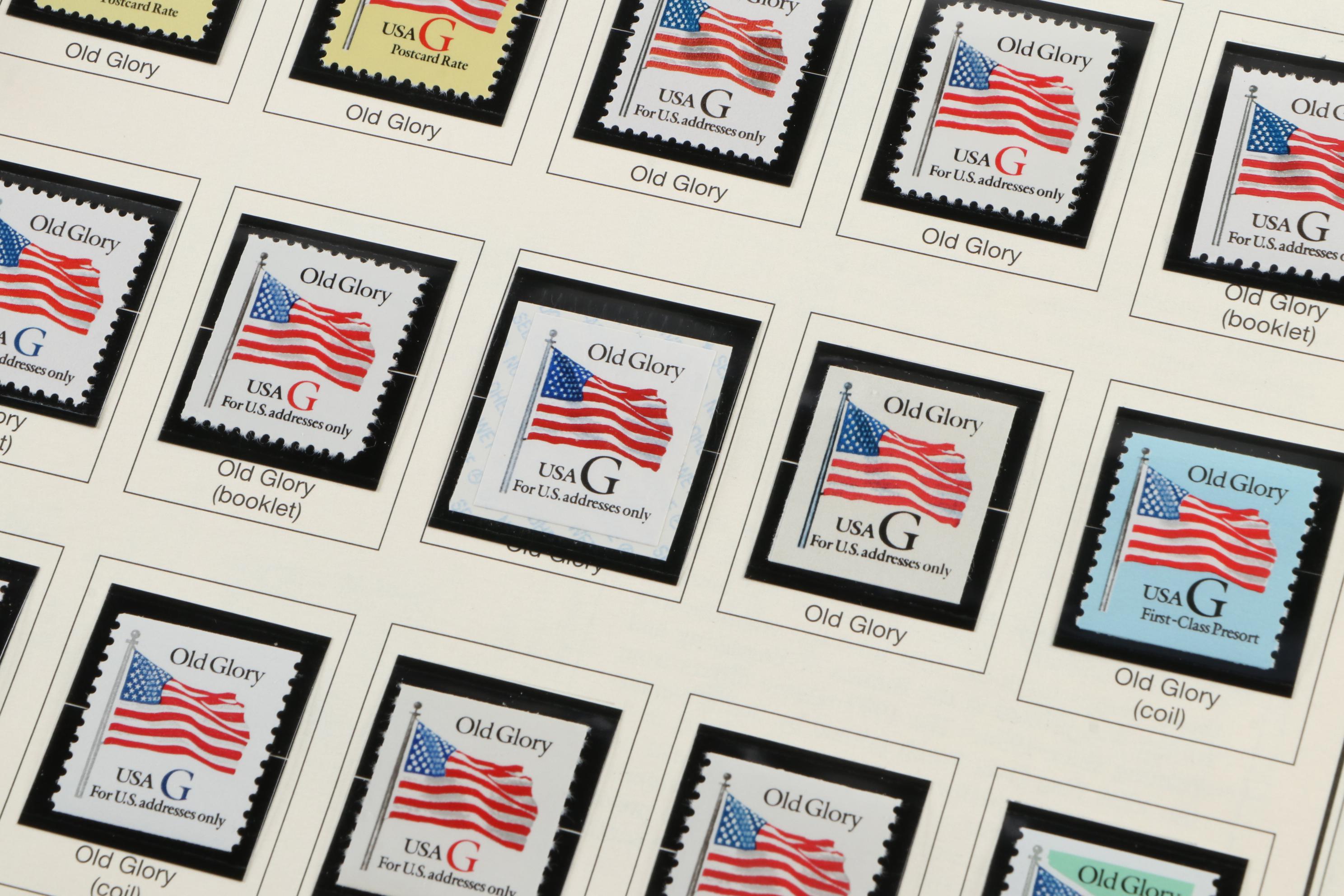 "American Heirloom Collection of United States Stamps."