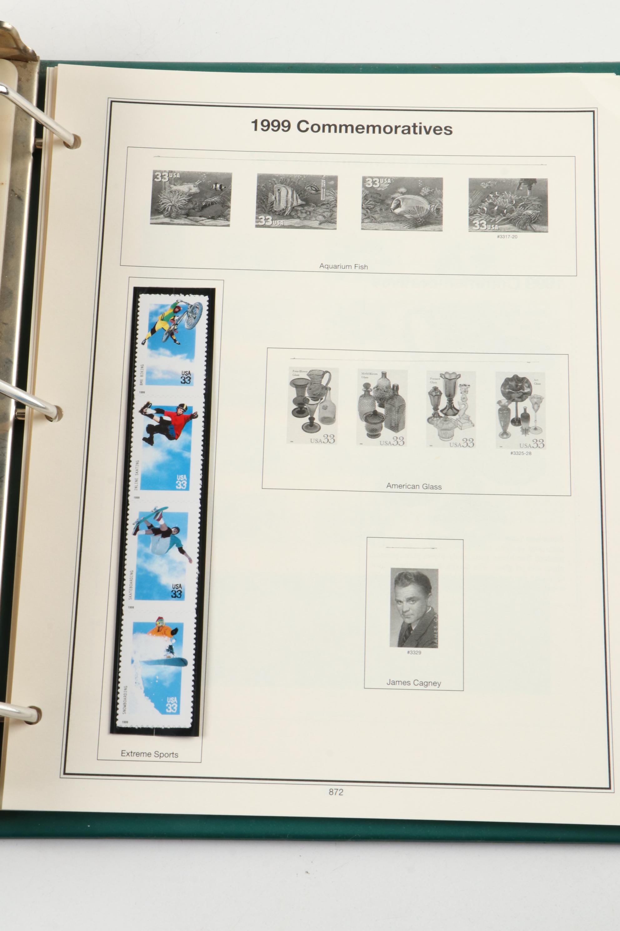 "American Heirloom Collection of United States Stamps."