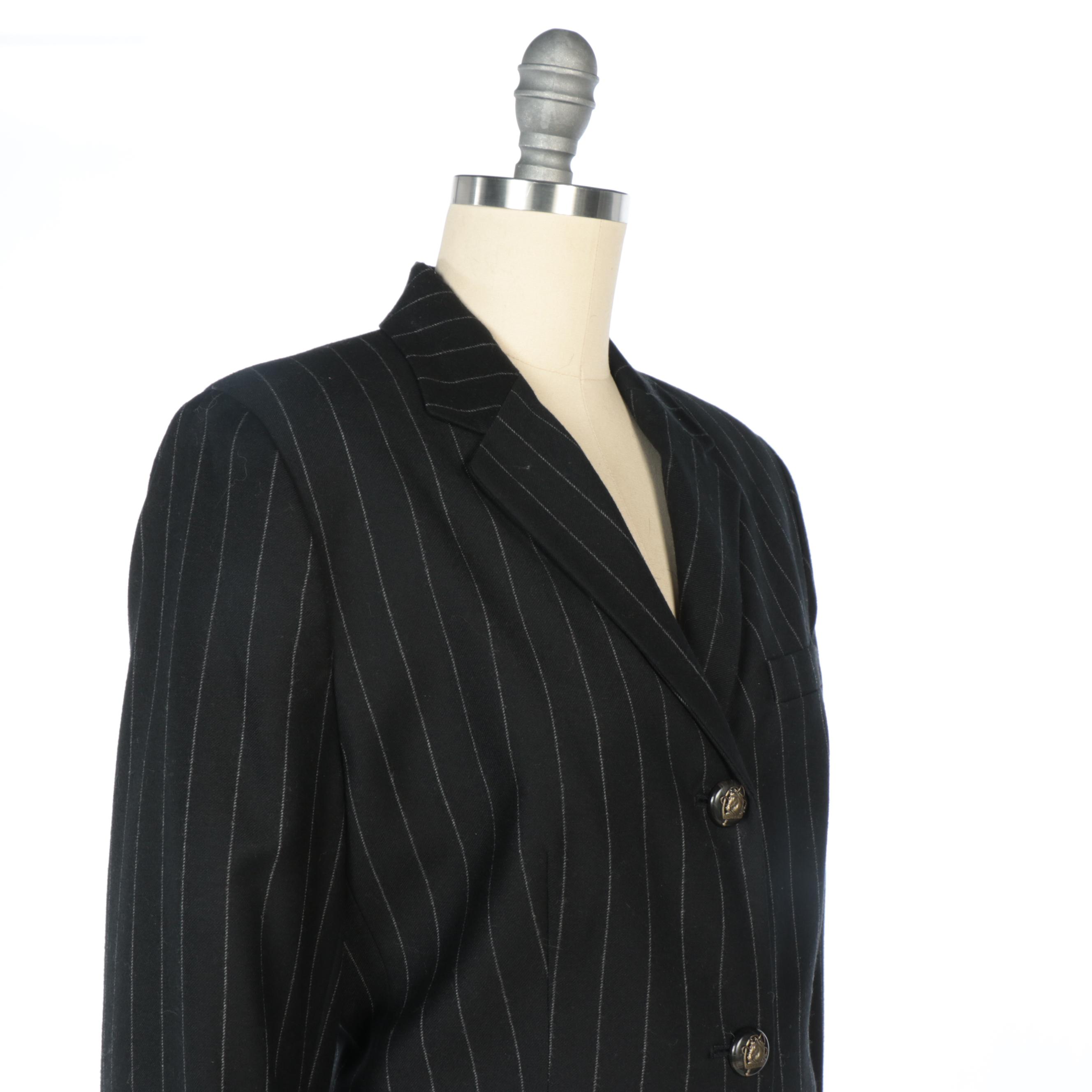 Lauren Ralph Lauren and Brooks Brothers Pantsuits, Skirt Suit, and Blazer