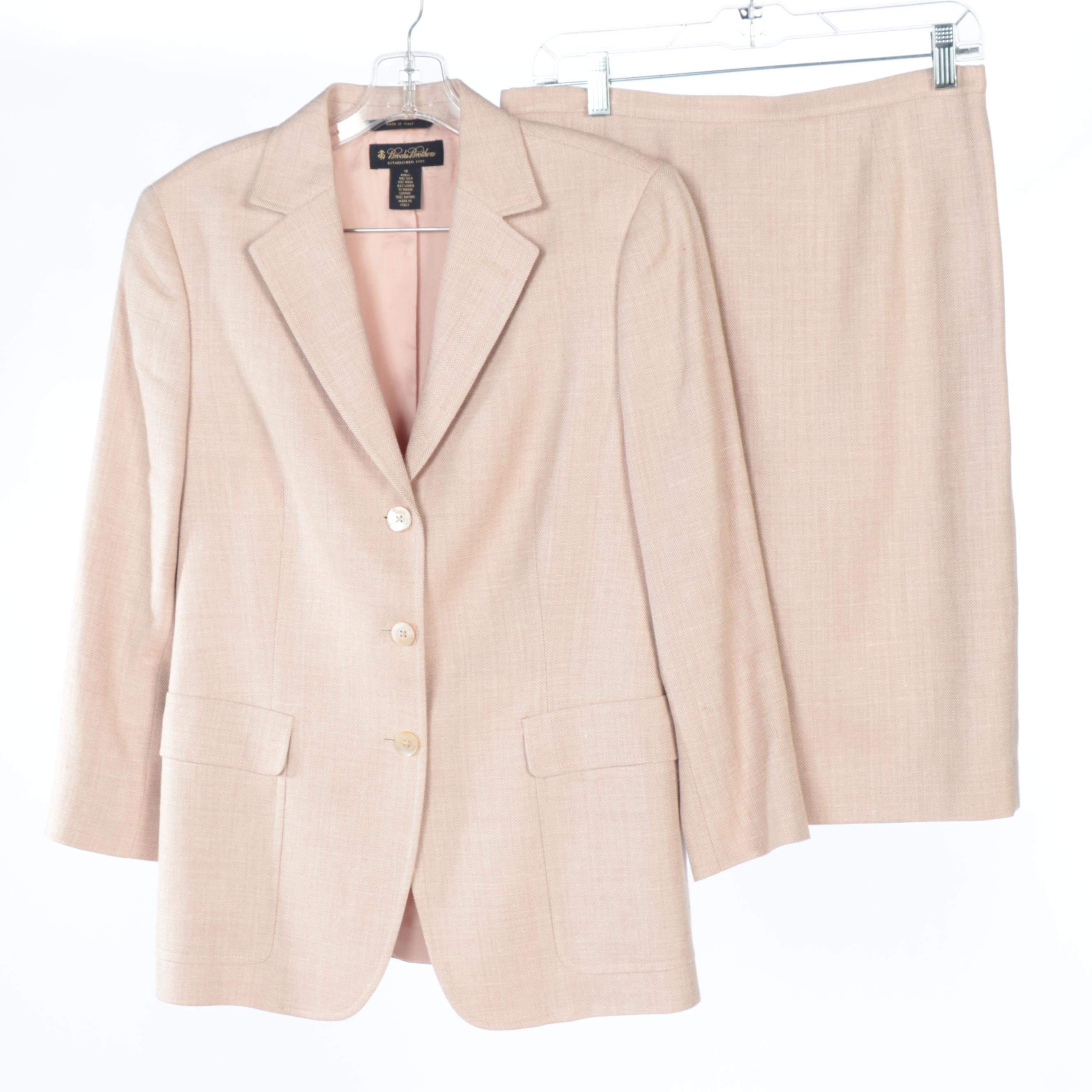 Lauren Ralph Lauren and Brooks Brothers Pantsuits, Skirt Suit, and Blazer