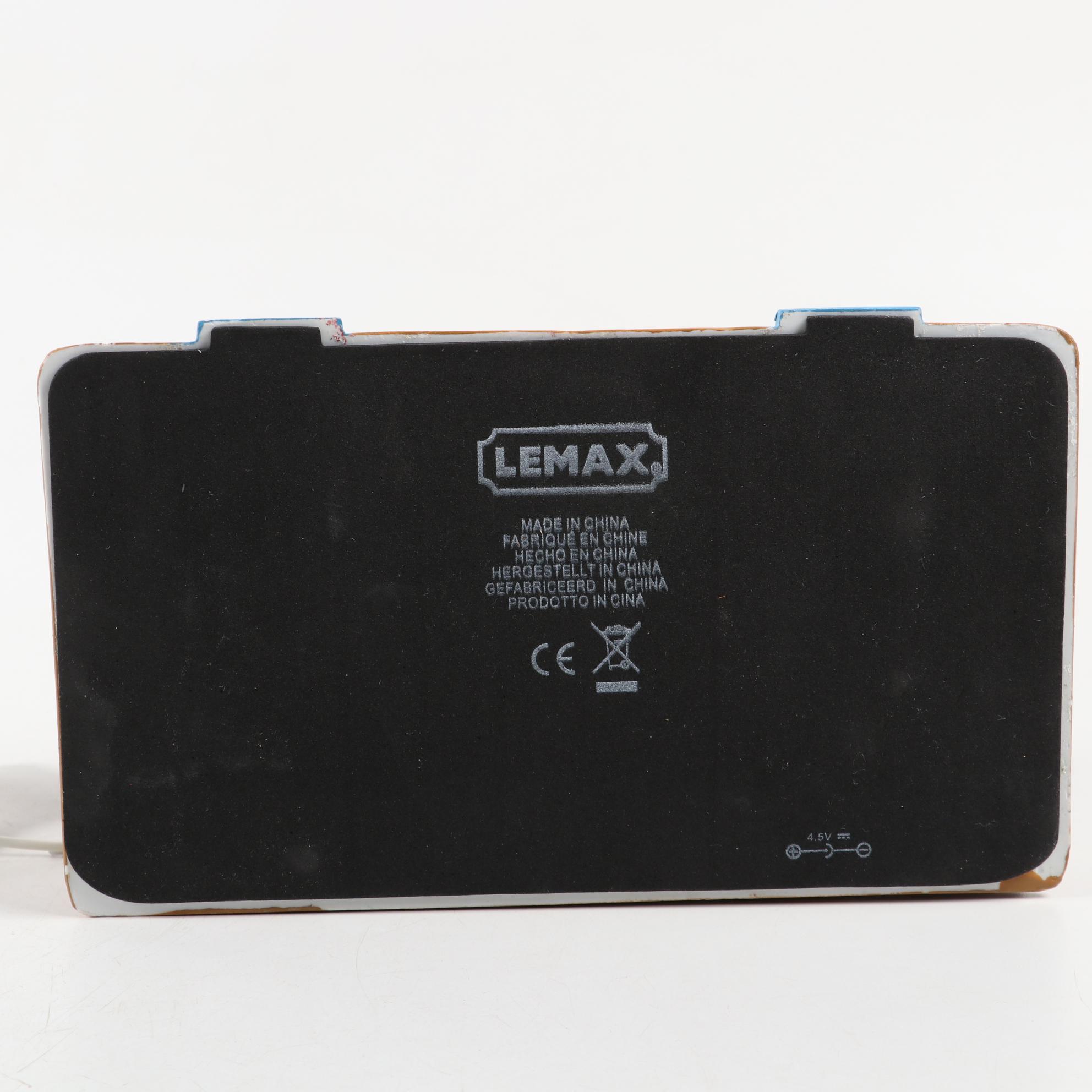 Lemax Carnival Ride Figures Including "Sunshine Carousel" and "Crazy Cars"