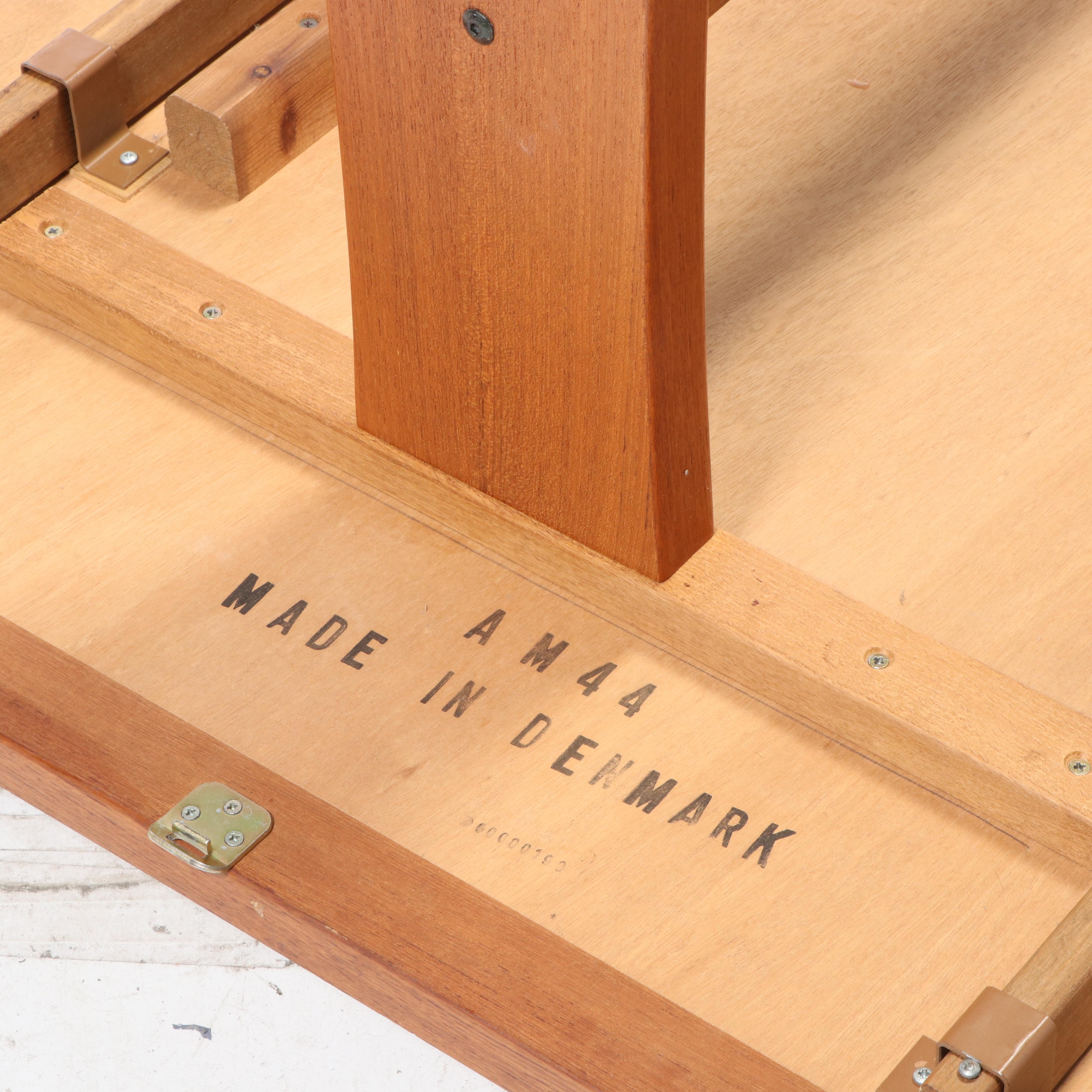 Gangsø Møbler Danish Modern Tile Inset Dining Table with H. Paul Browning Chairs