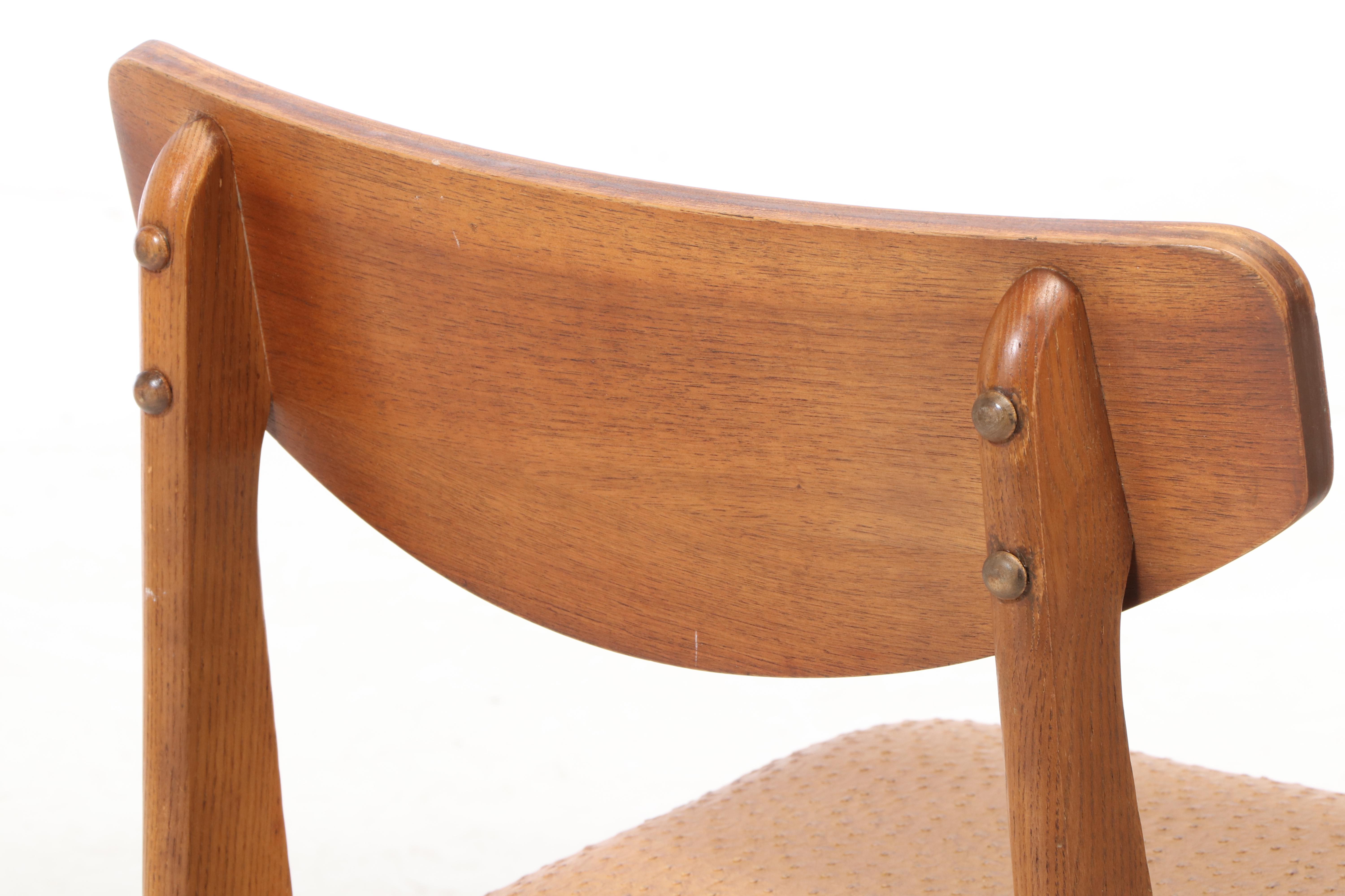 Gangsø Møbler Danish Modern Tile Inset Dining Table with H. Paul Browning Chairs