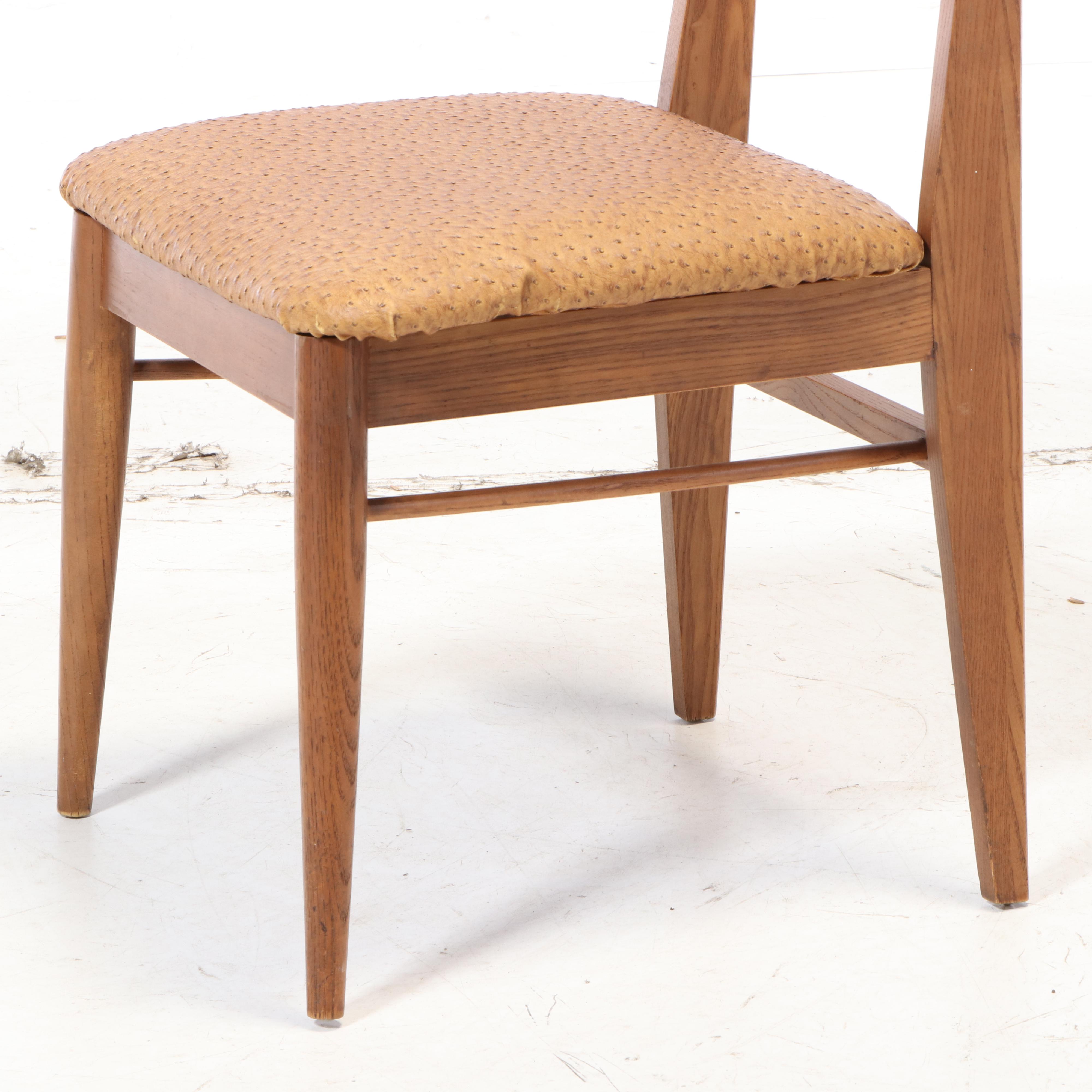 Gangsø Møbler Danish Modern Tile Inset Dining Table with H. Paul Browning Chairs