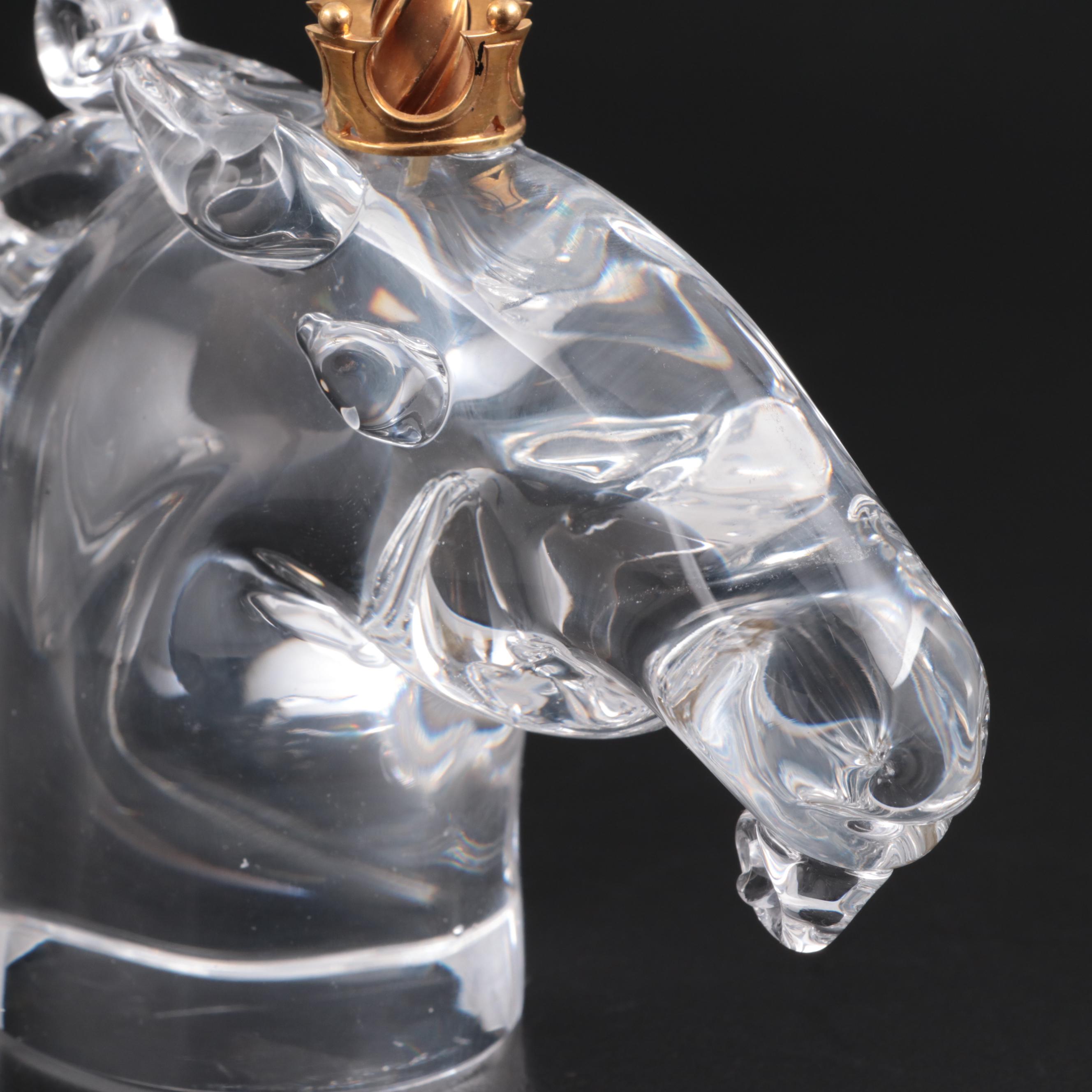 Steuben Art Glass "Heritage Unicorn" Designed by James A. Houston, 1966