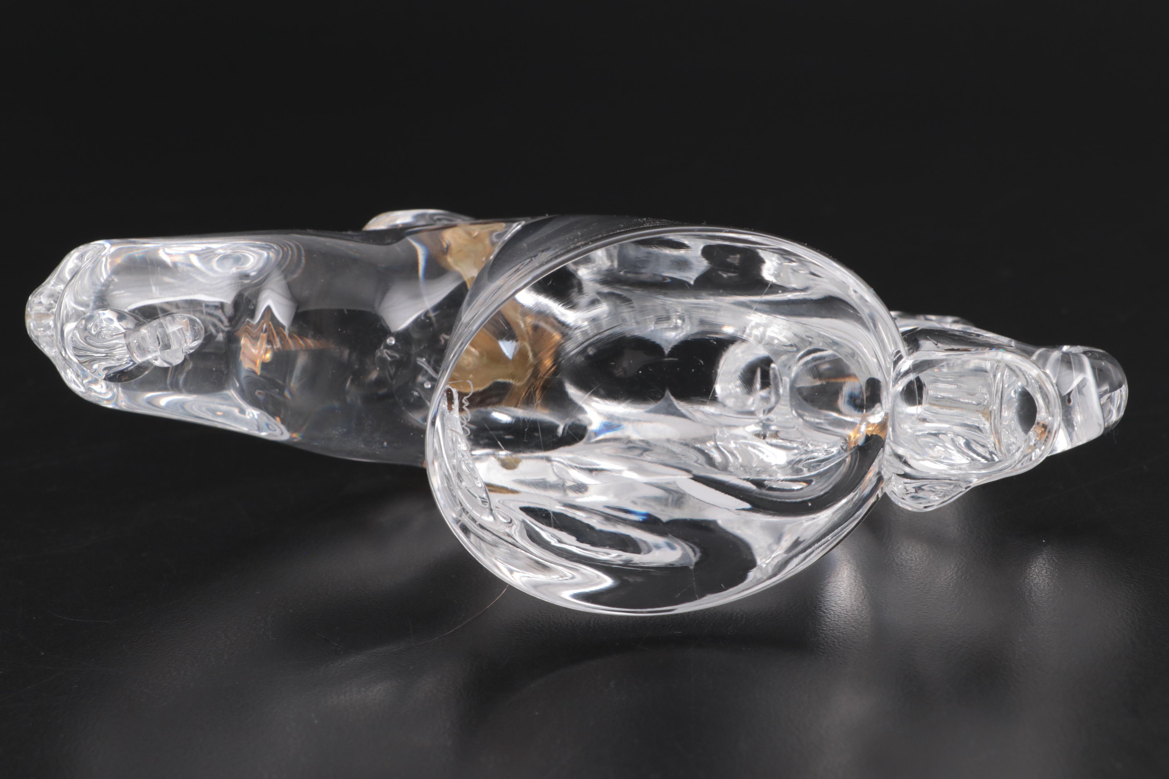 Steuben Art Glass "Heritage Unicorn" Designed by James A. Houston, 1966