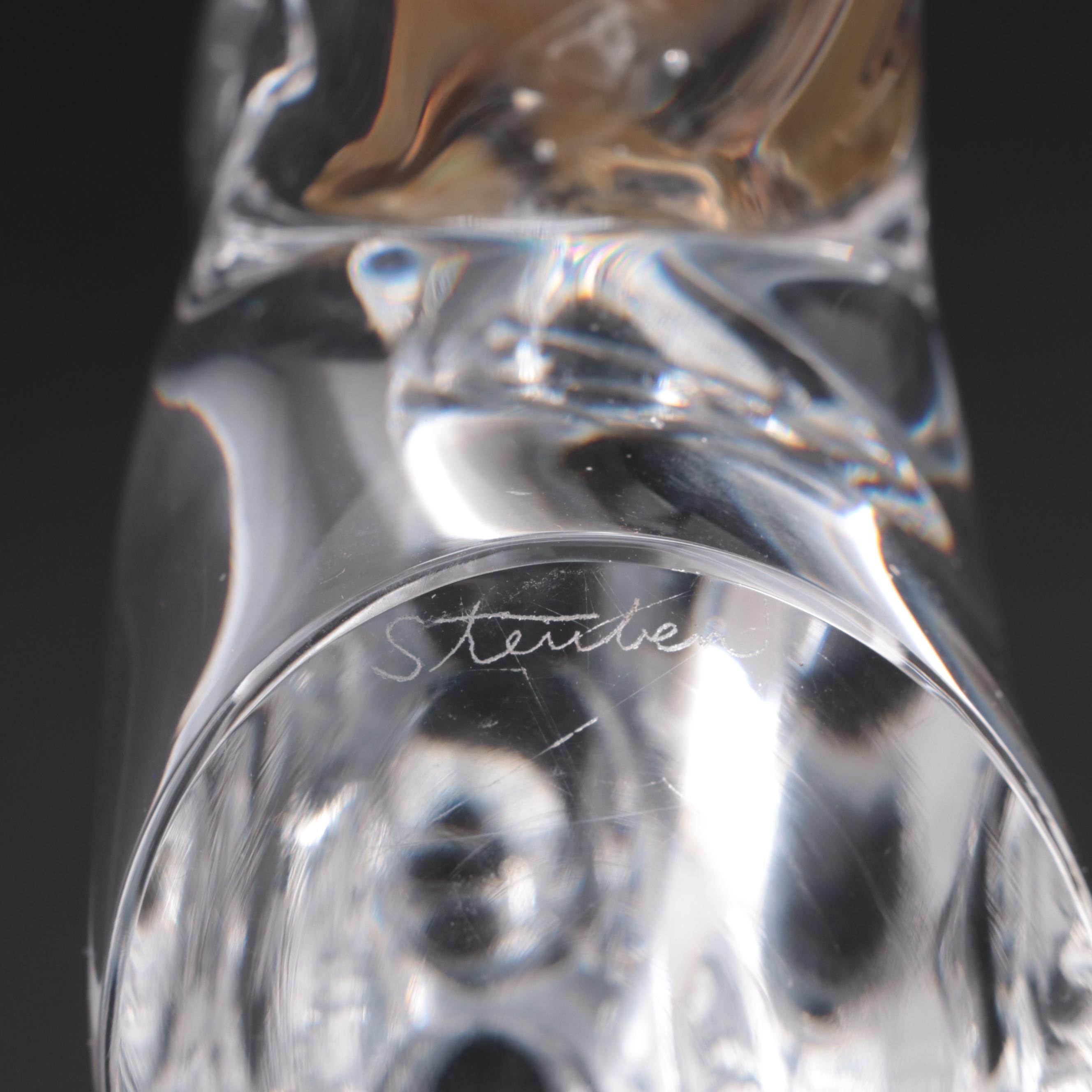 Steuben Art Glass "Heritage Unicorn" Designed by James A. Houston, 1966