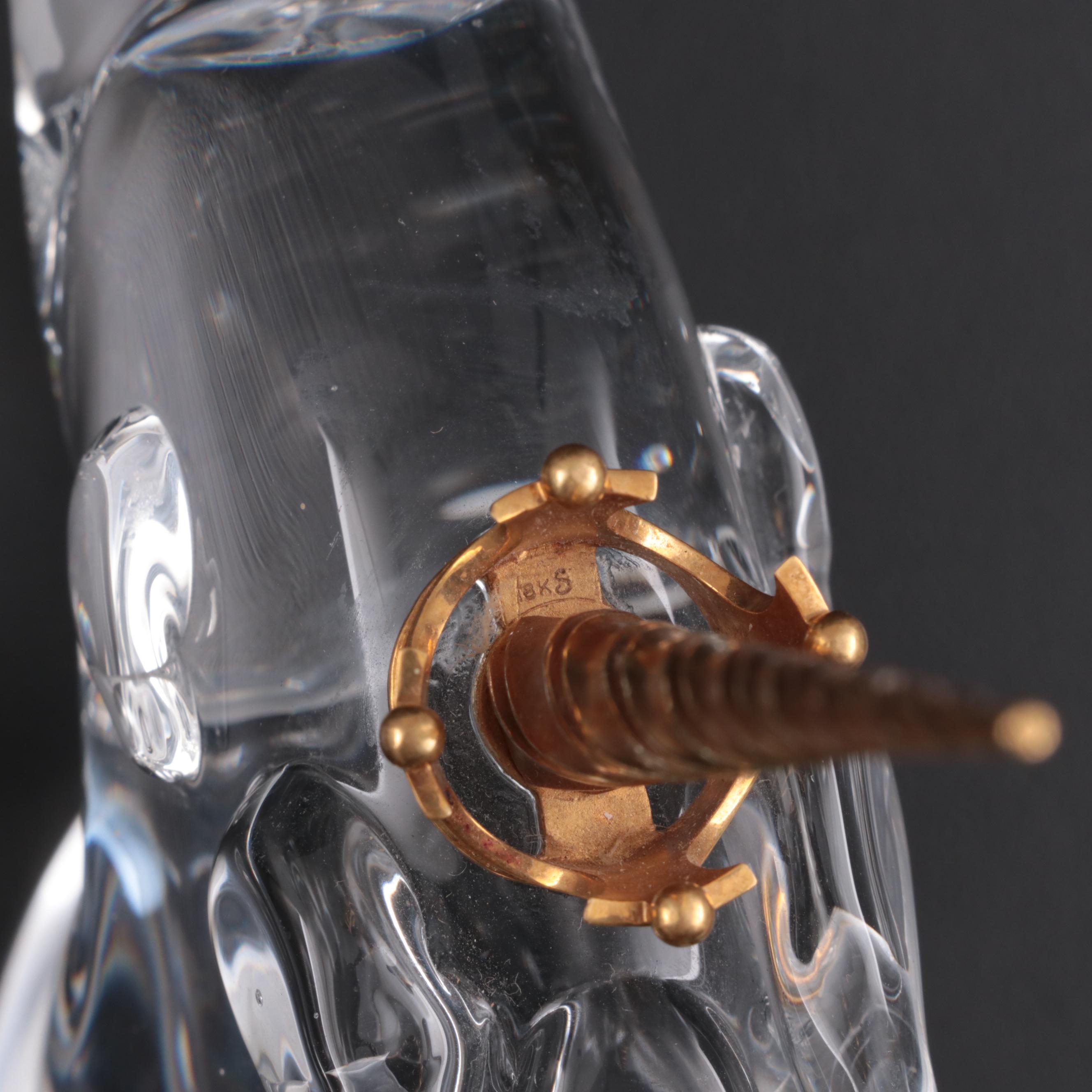 Steuben Art Glass "Heritage Unicorn" Designed by James A. Houston, 1966