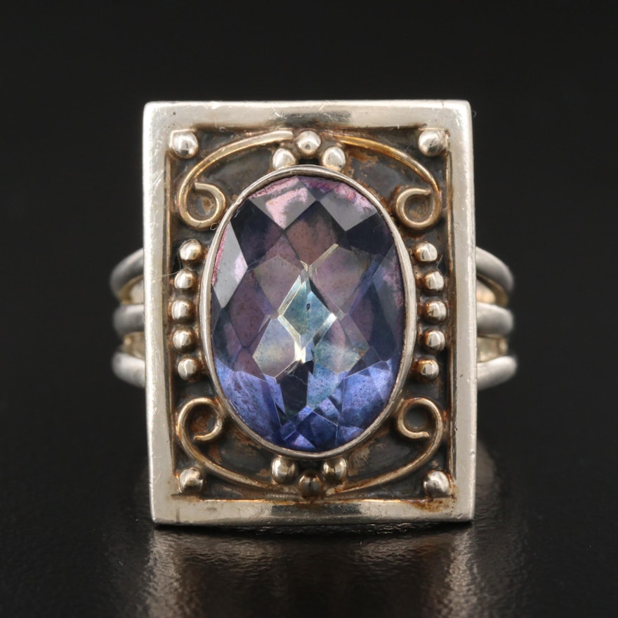 Nicky Butler Sterling Silver Quartz Ring