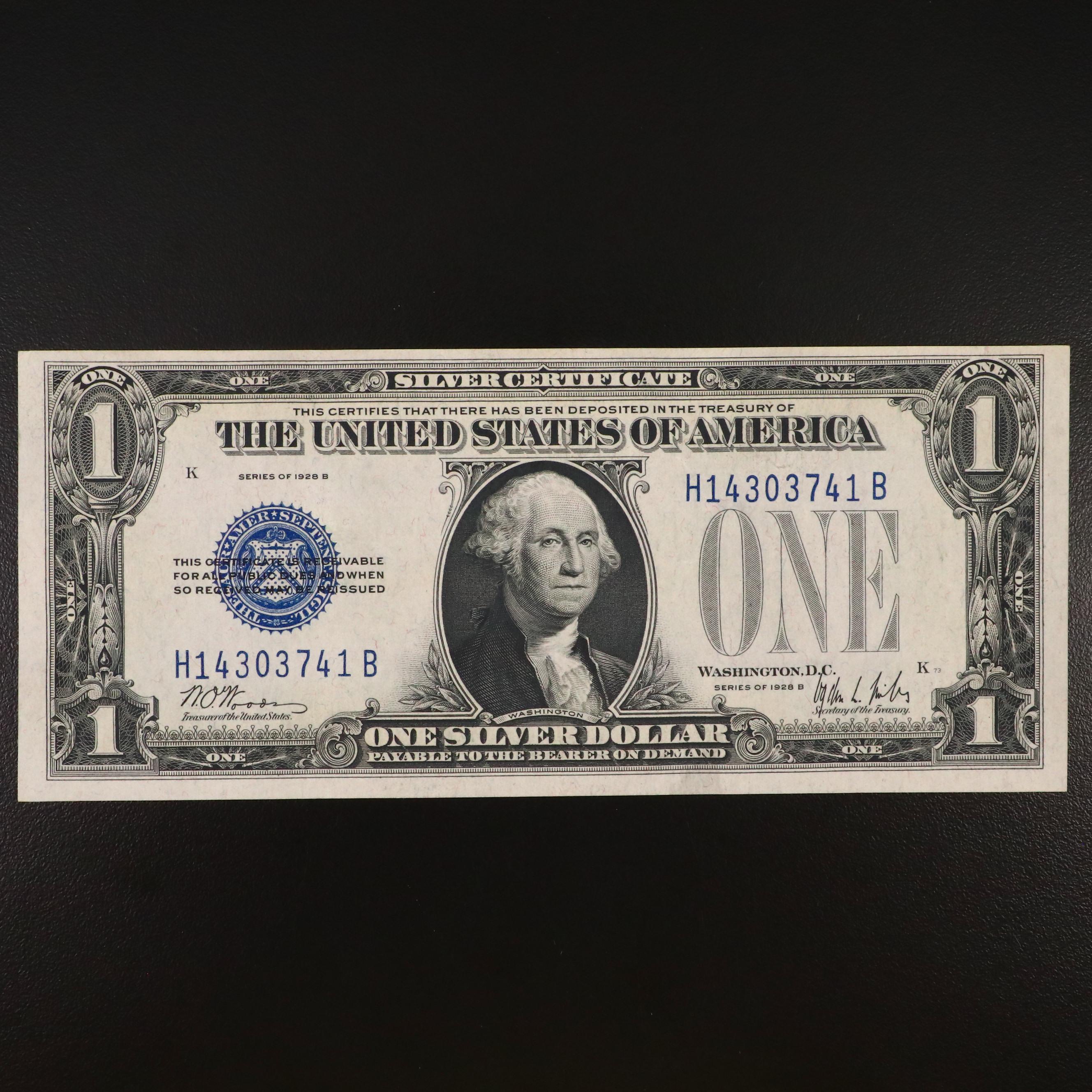 1935 "Short Snorter" and 1928 "Funny Back" Silver Certificates