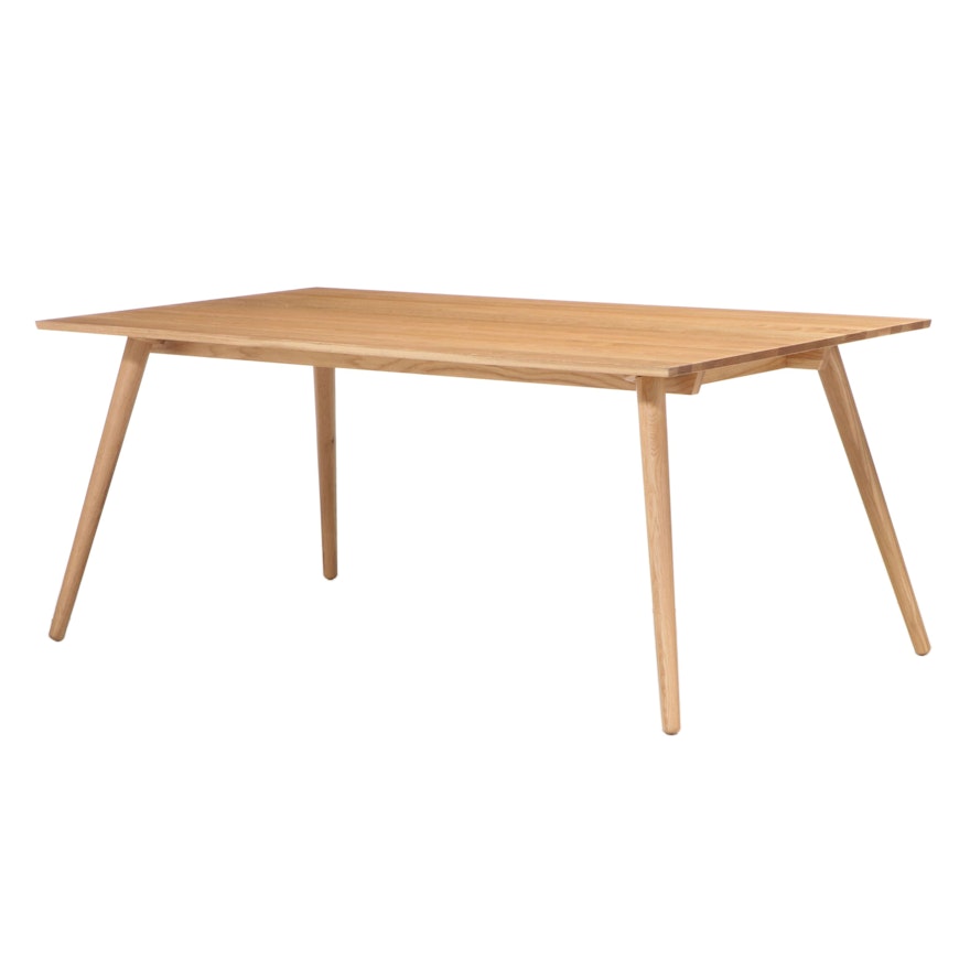 Article "Seno" Scandinavian Style White Oak Dining Table