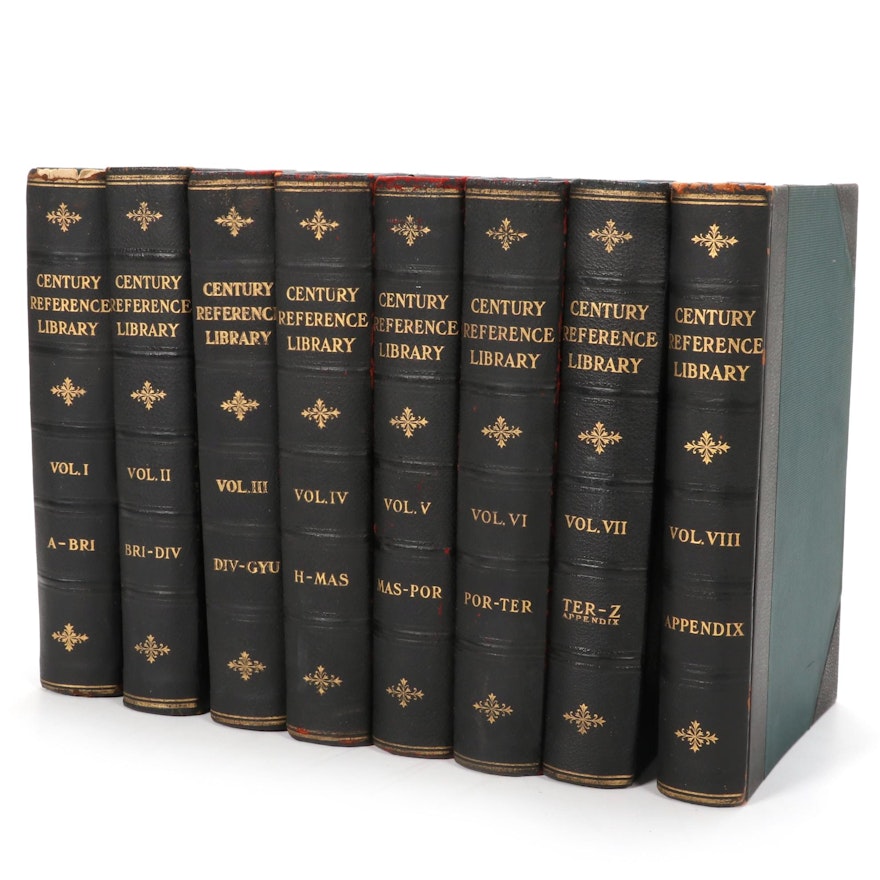 "Century Reference Library of Universal Knowledge" Eight-Volume Set, 1906