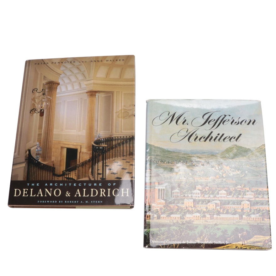 "Mr. Jefferson, Architect" and "The Architecture of Delano and Aldrich"